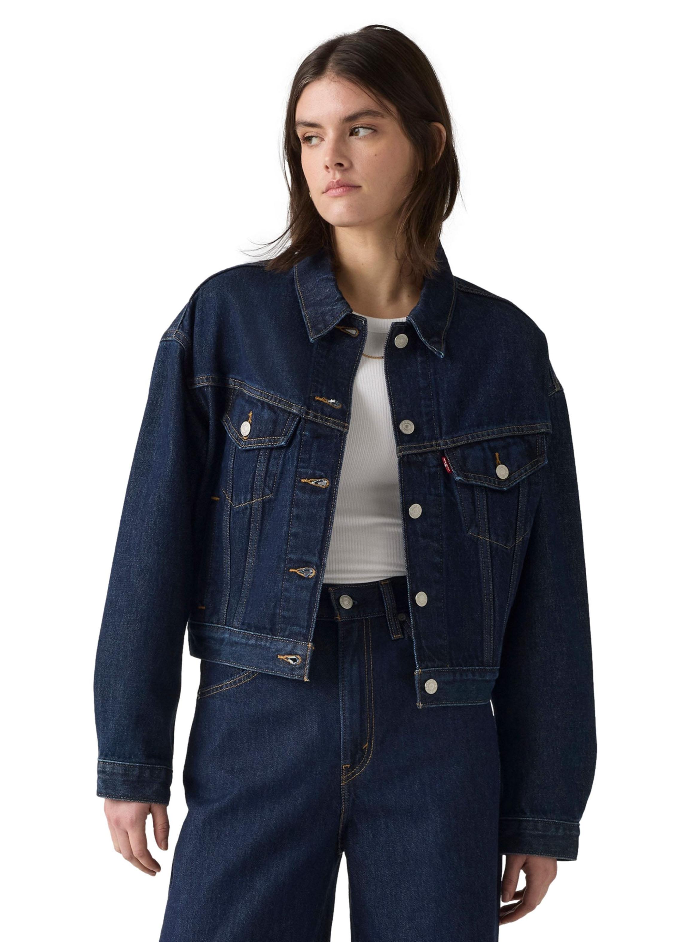 Chaqueta Trucker 90S Fit Botón-0