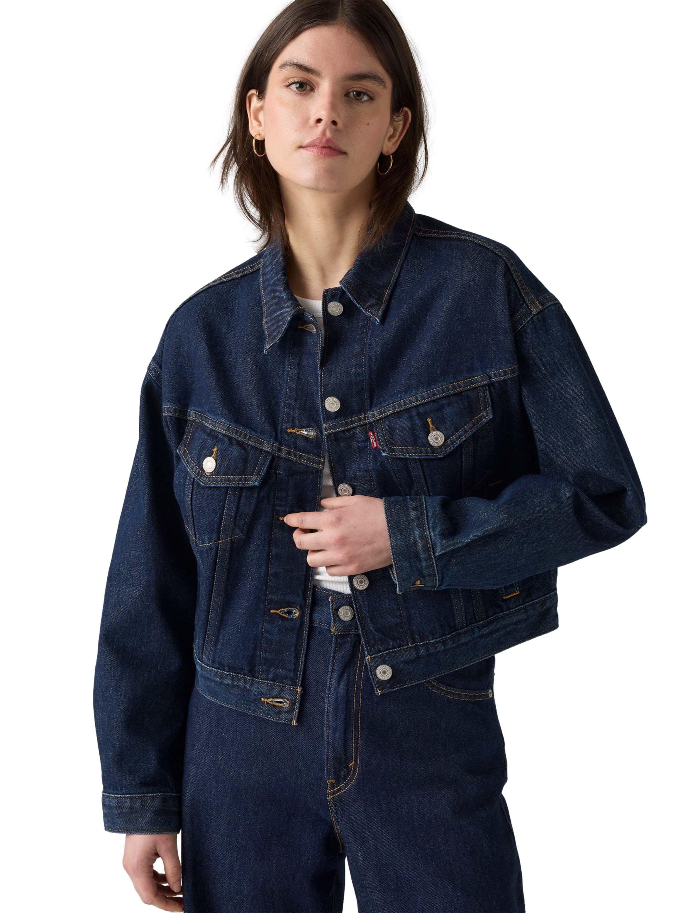Chaqueta Trucker 90S Fit Botón-2