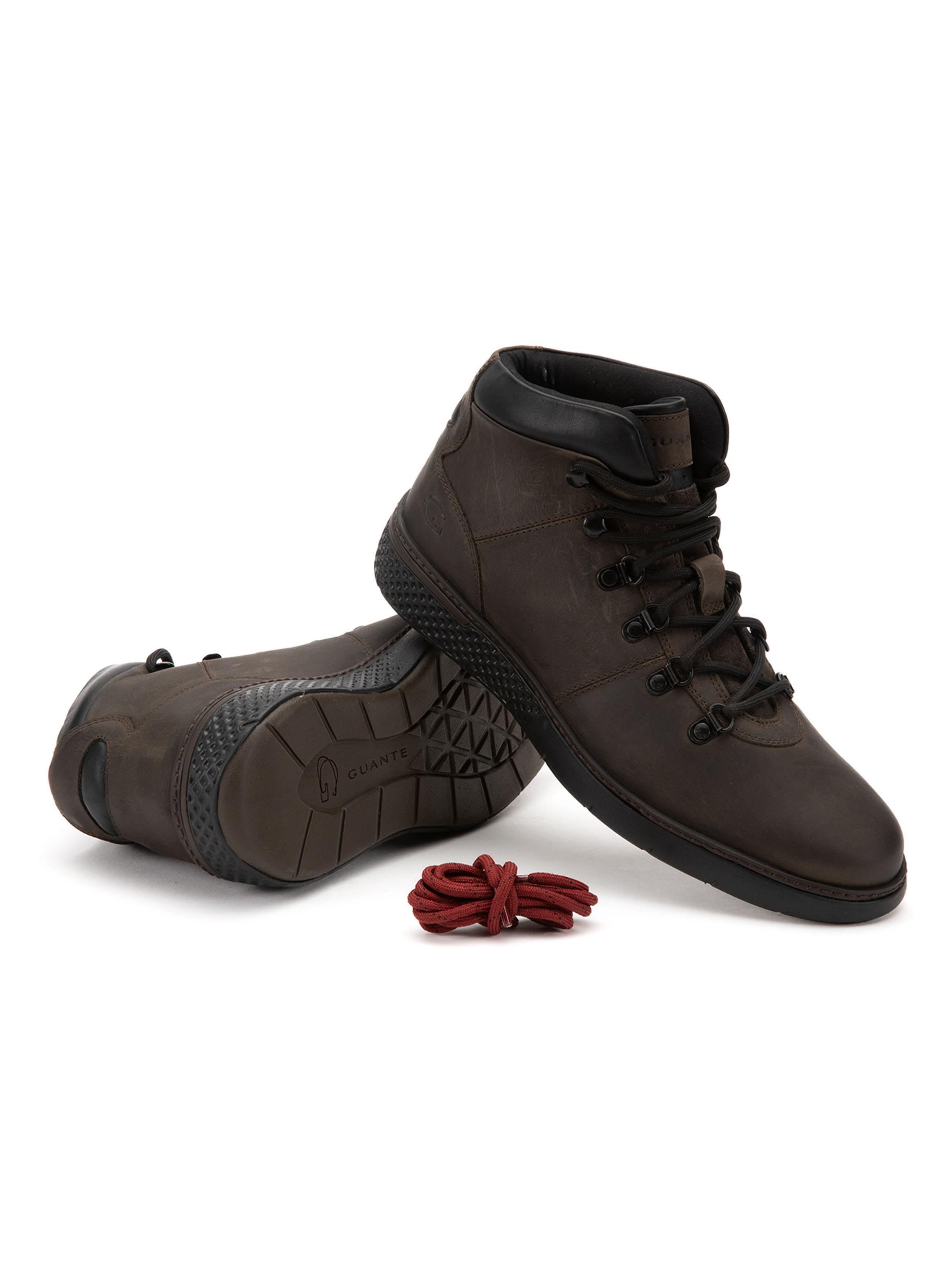 Botín Colorado -36129 Cuero Hombre-4