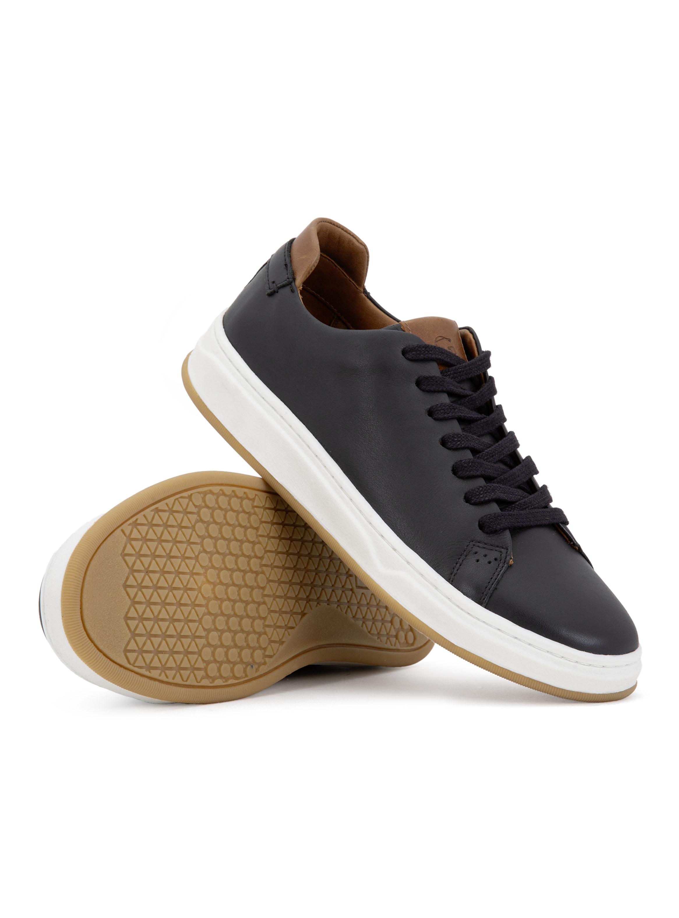 Zapatilla Urbana Hamilton 35681 Cuero Hombre-4