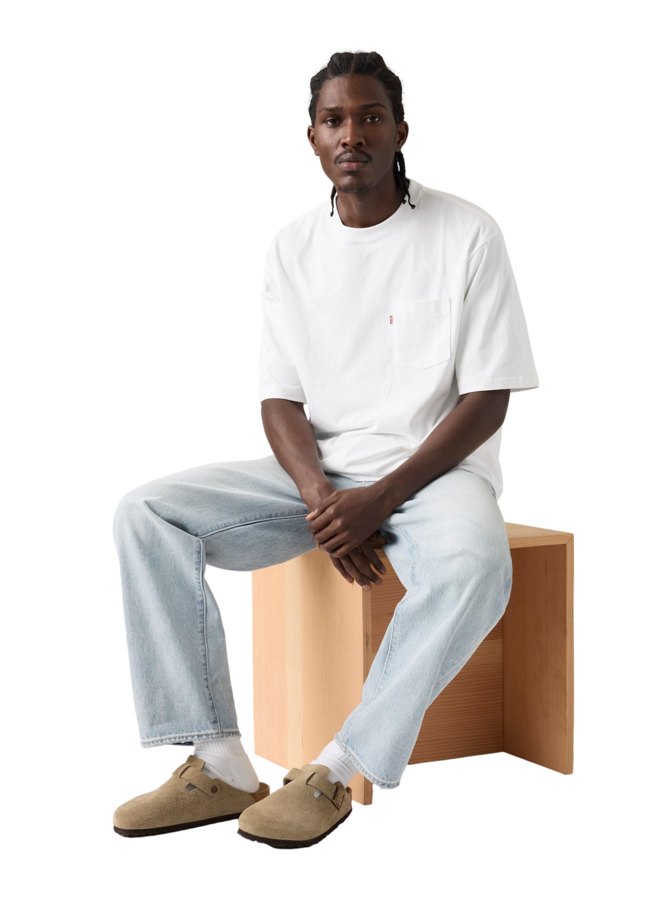 Polera Manga Corta Básica Bolsillo-3