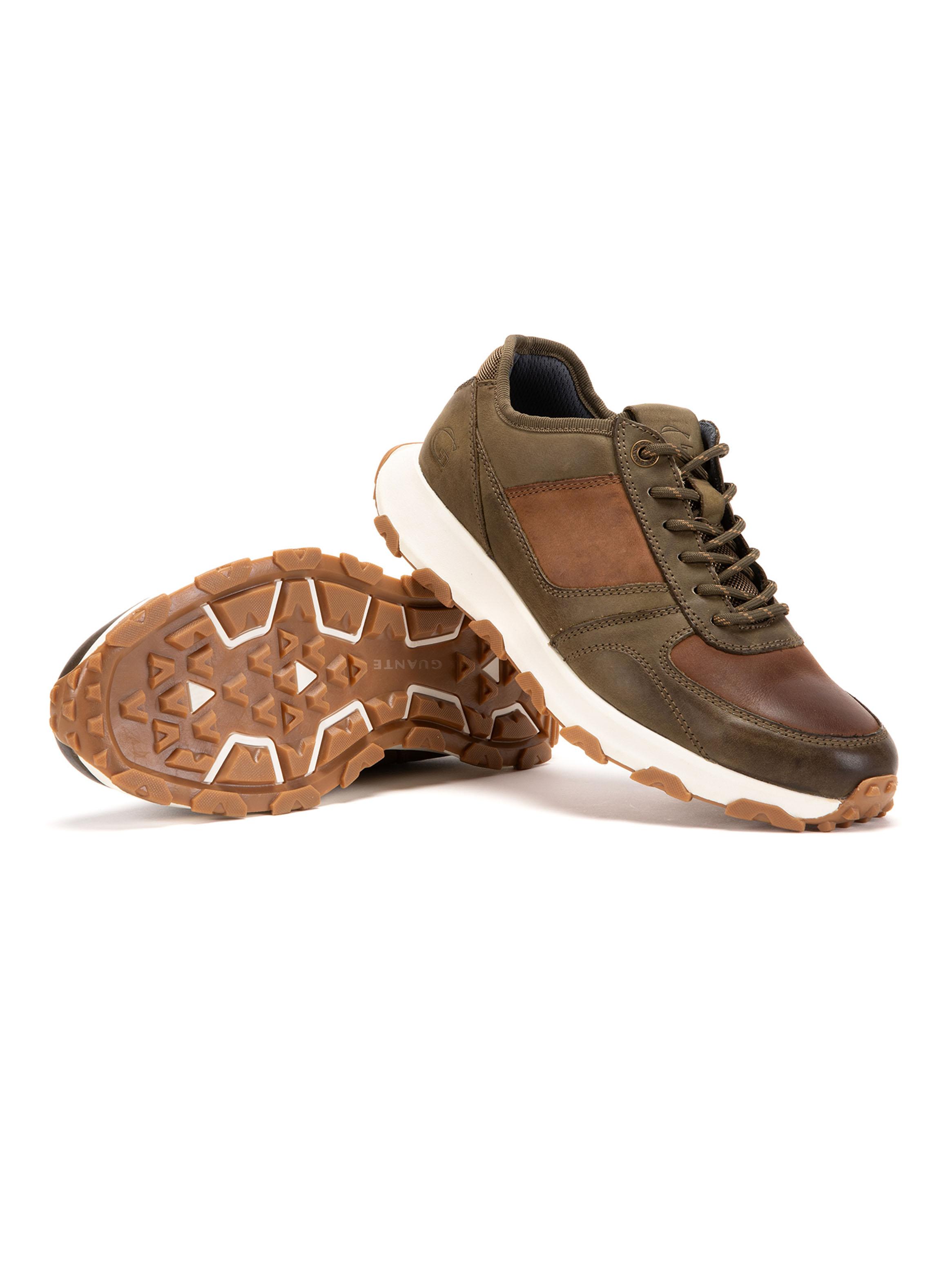 Zapatilla Urbana Manila-36177 Cuero Hombre-4