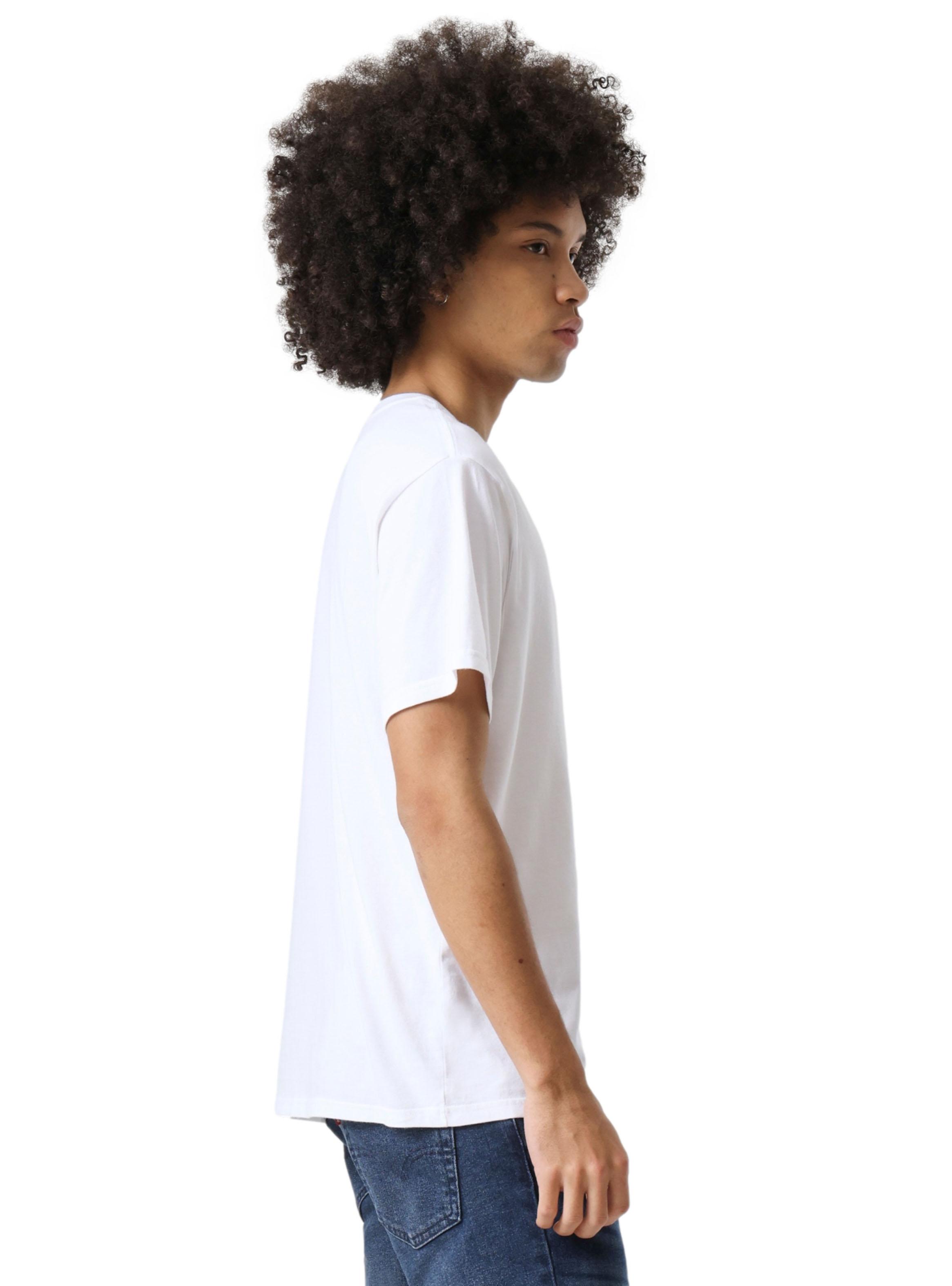 Polera Manga Corta Estampado Lateral Algodón-2