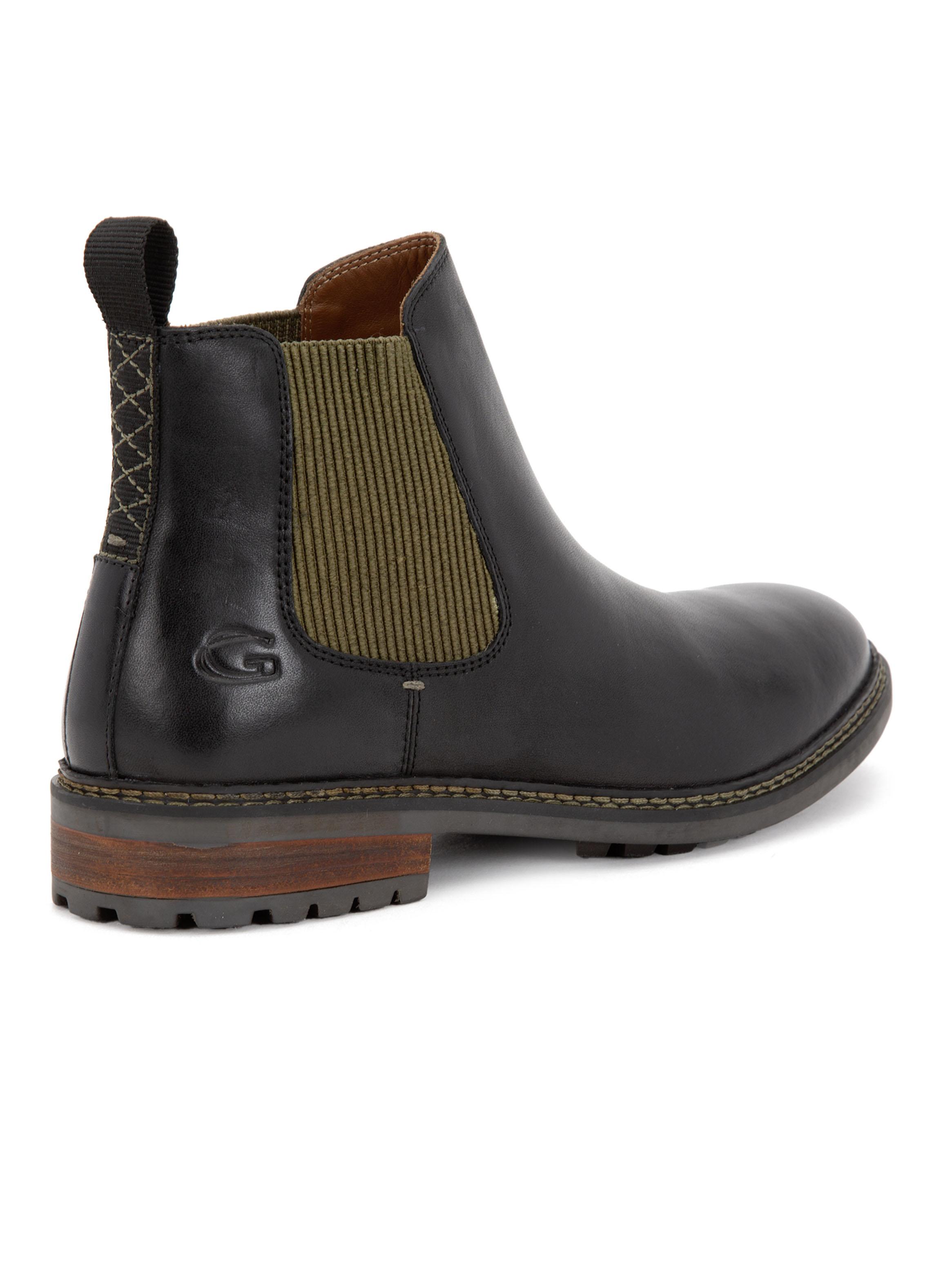 Botín Toulose 35604 Cuero Negro Hombre-4