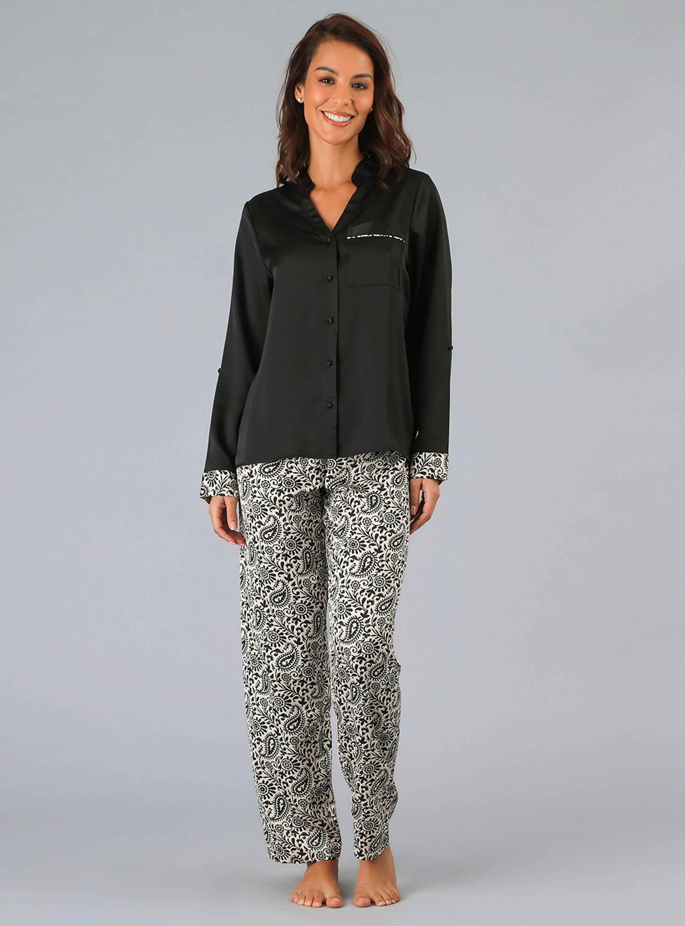 Set Mao con Pantalón Satín Print-0