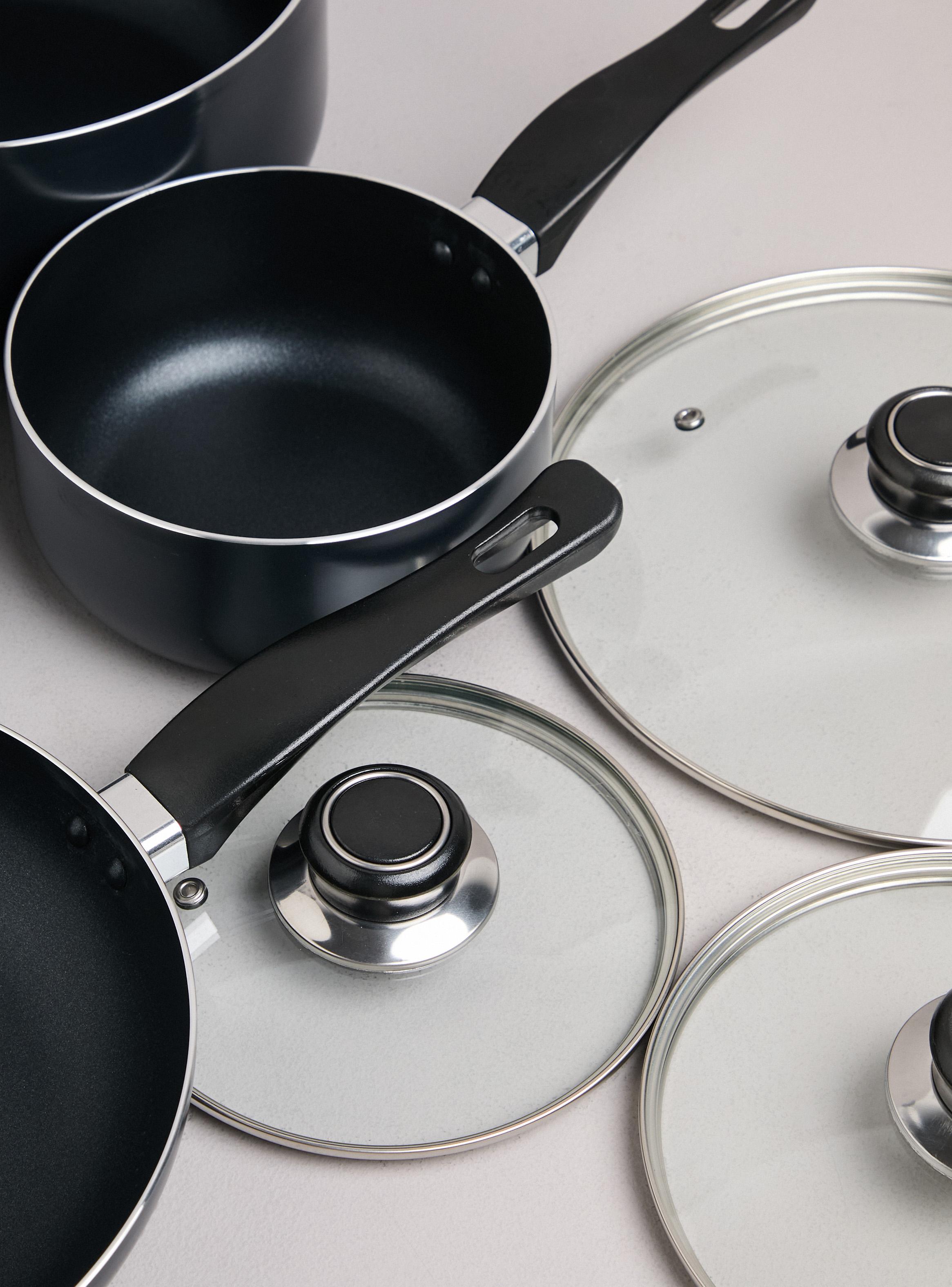 Batería de Cocina Aluminio Antiadherente 7 Piezas-2