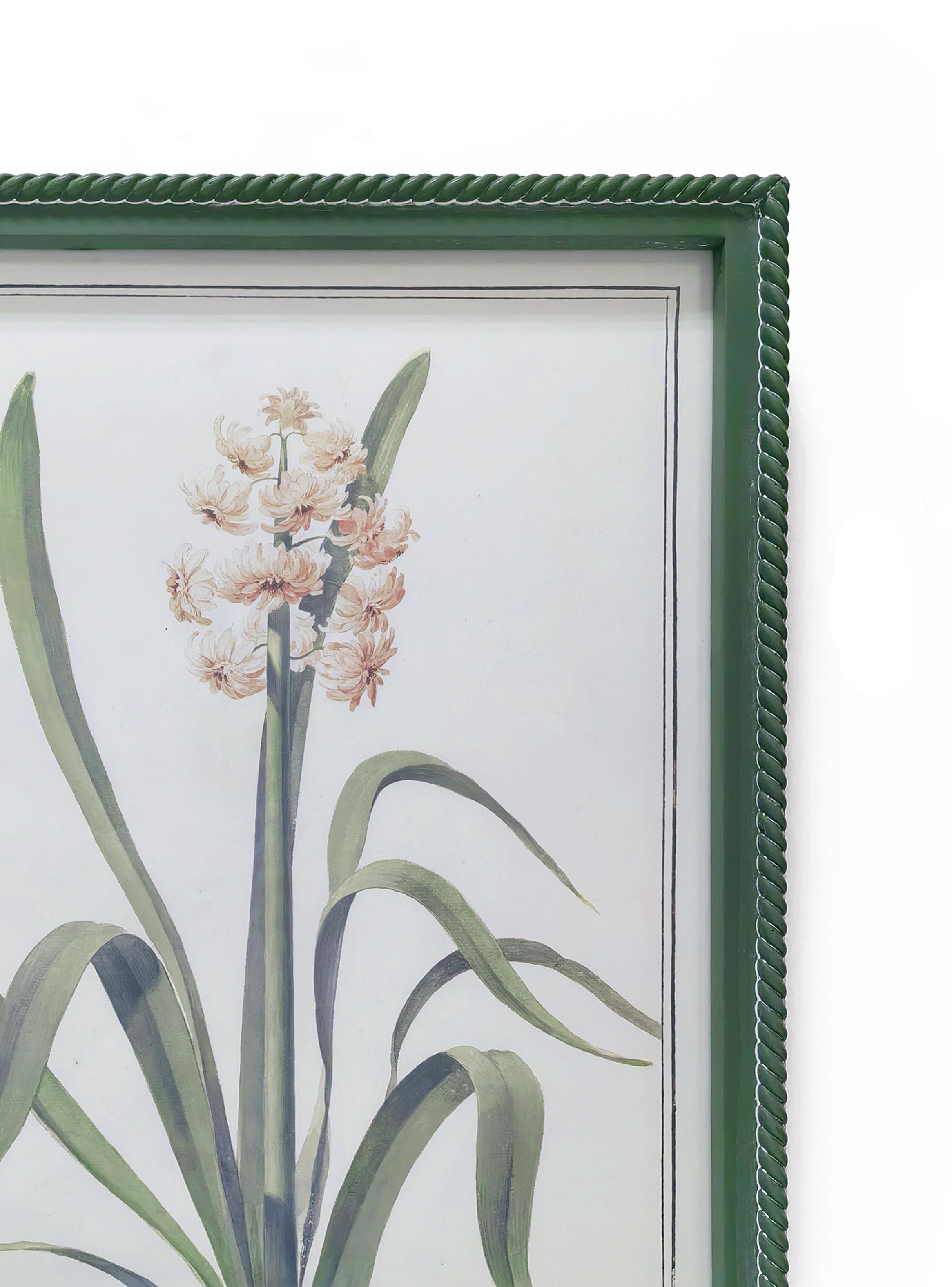 Cuadro Botanico Verde 2-2