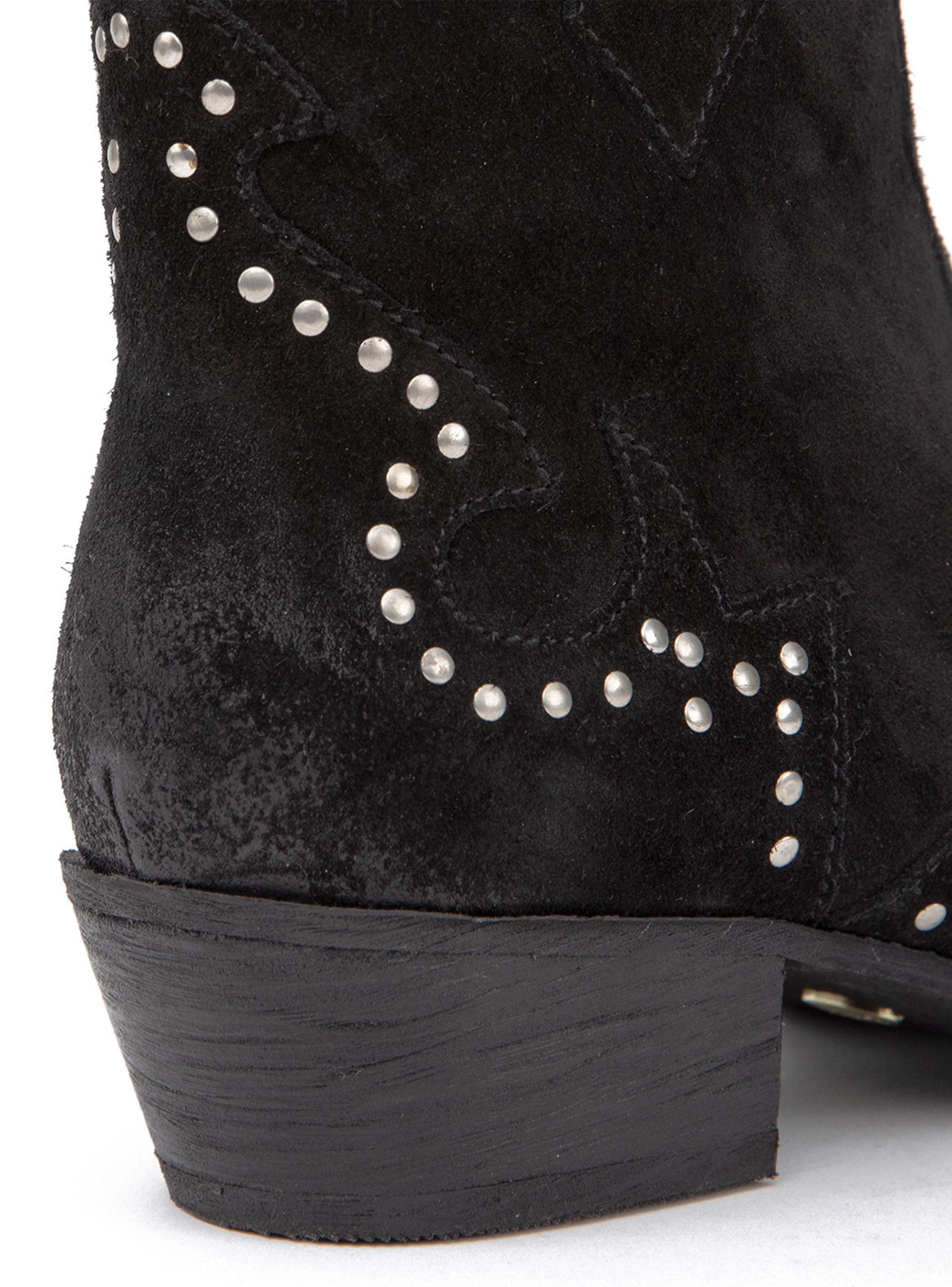 Botín Ashley660097 Cuero Mujer-4