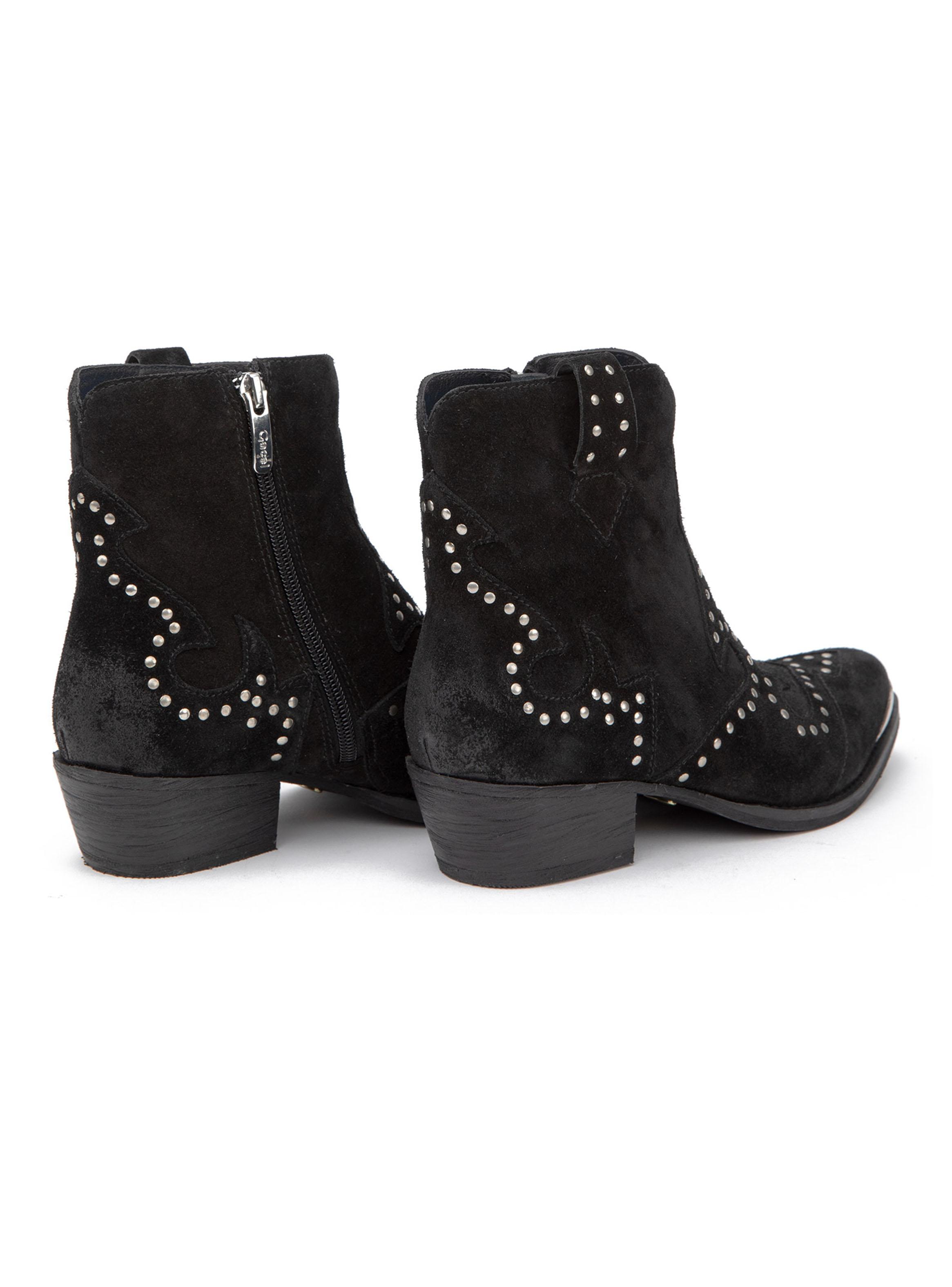 Botín Ashley660097 Cuero Mujer-3