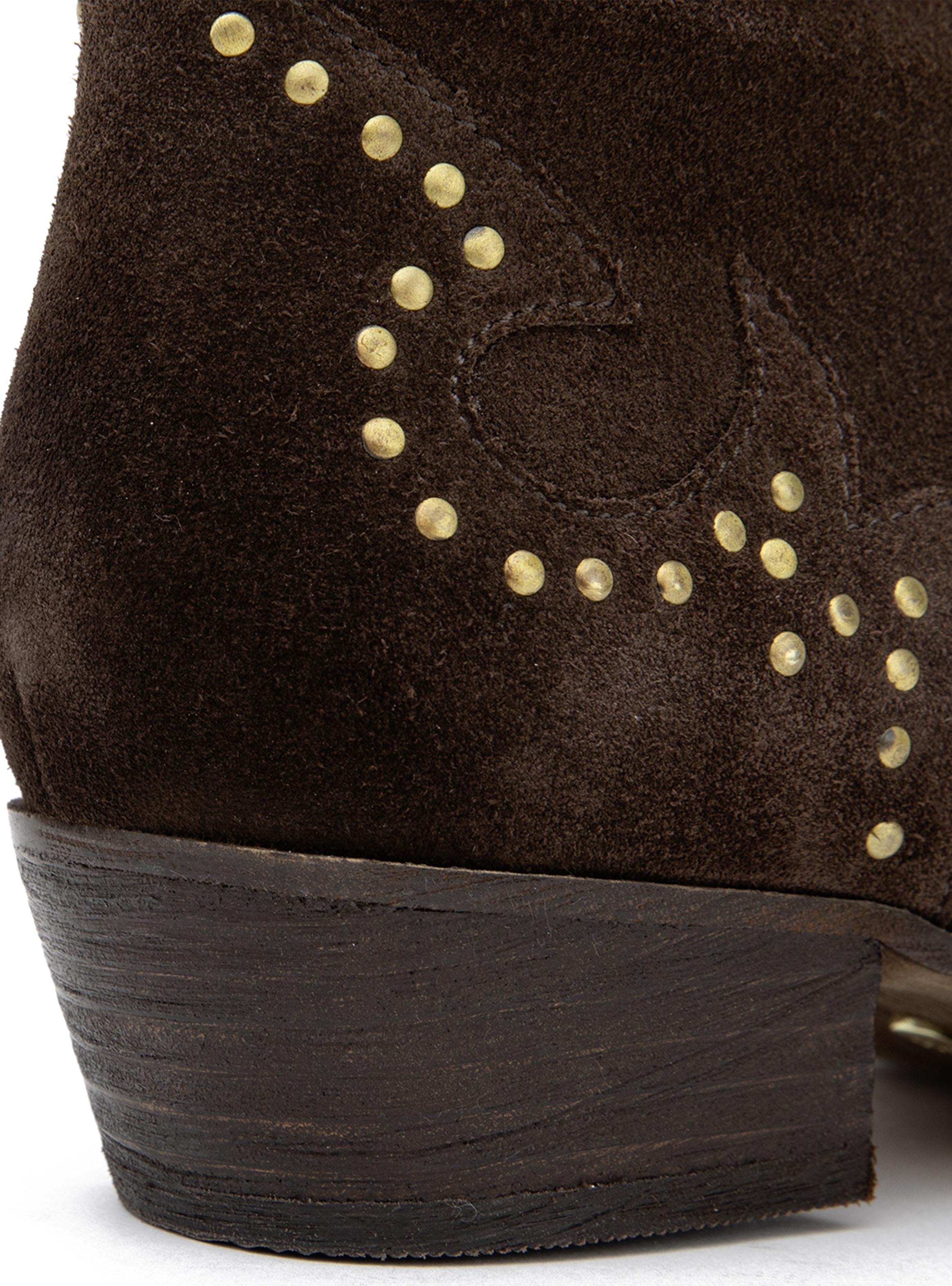 Botín Mujer Ashley 660098 Cuero-4