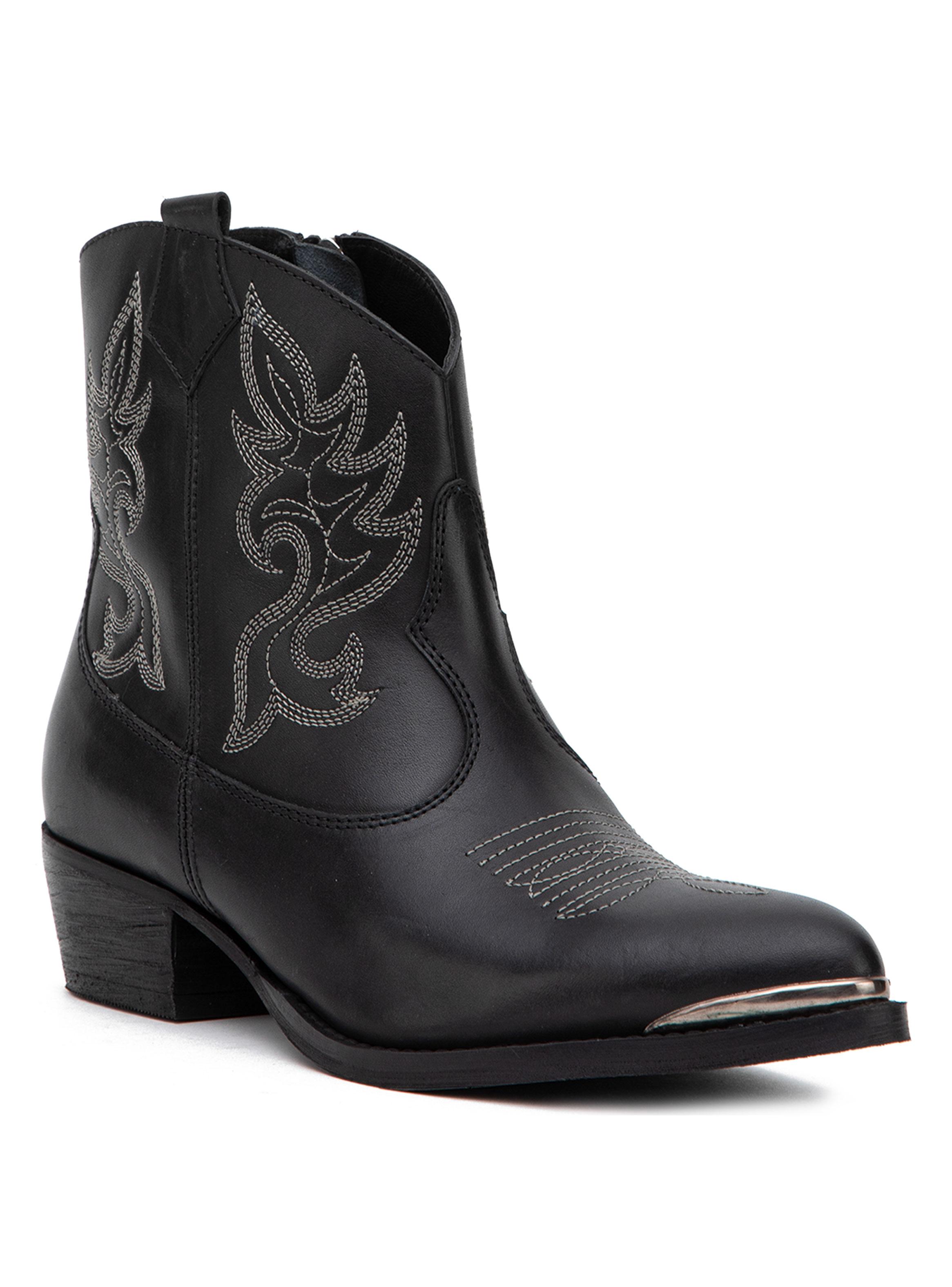 Botín Ashley 660702 Cuero  Mujer-2