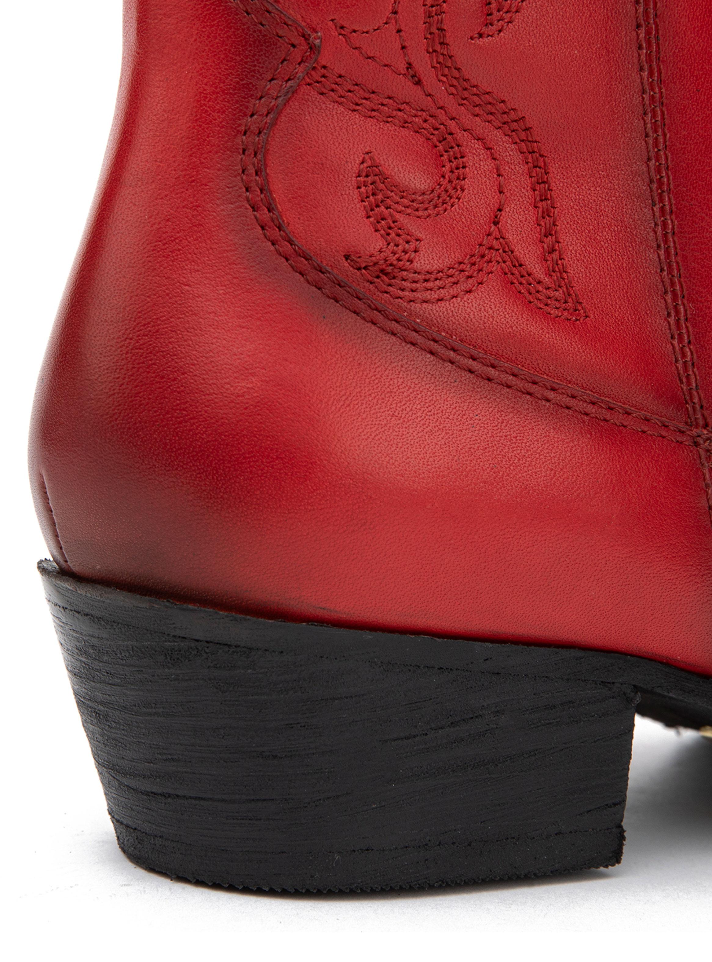 Botín Mujer Ashley 660703 Cuero-4