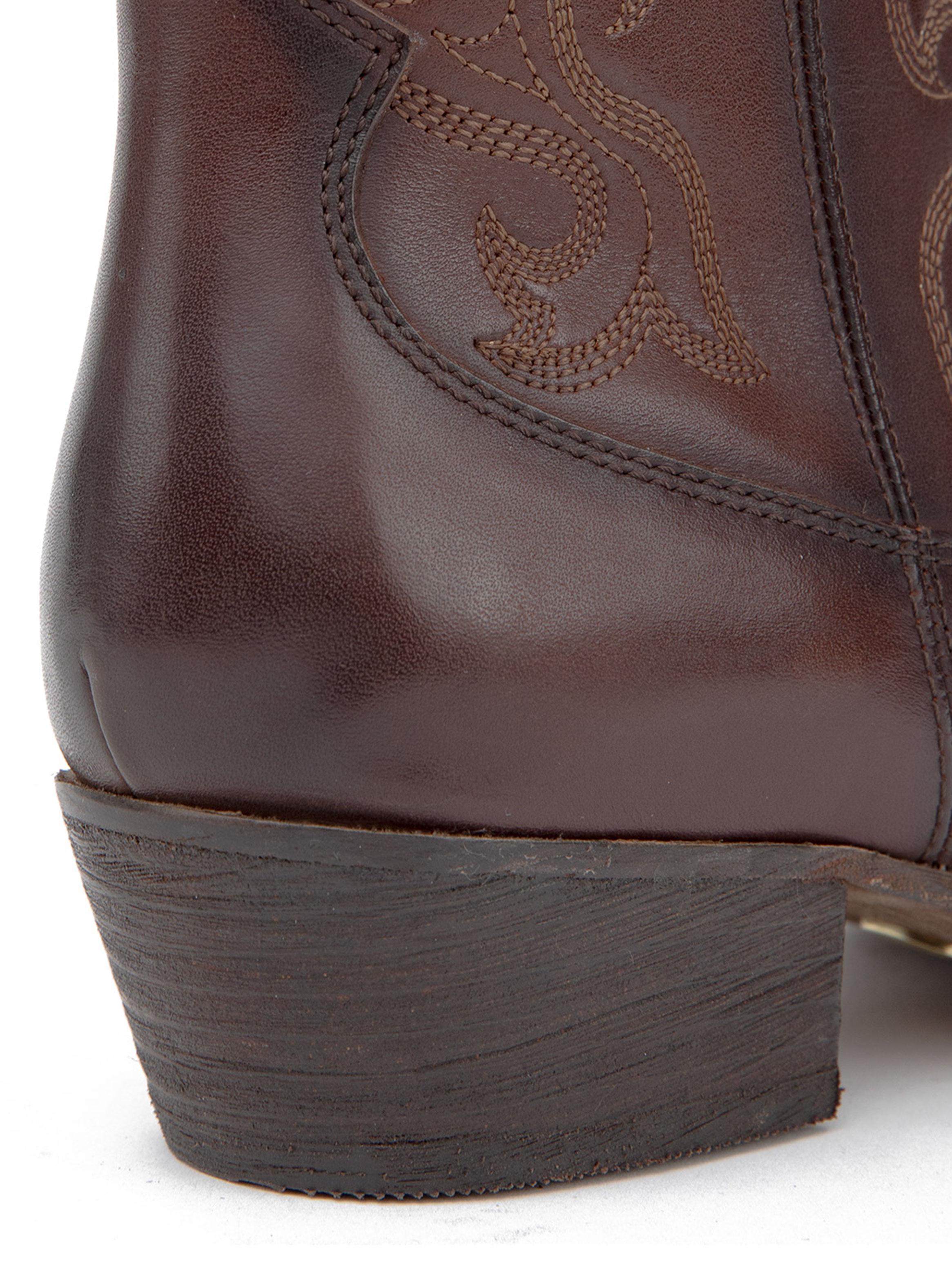 Botín Cuero Ashley 660704 Mujer-4