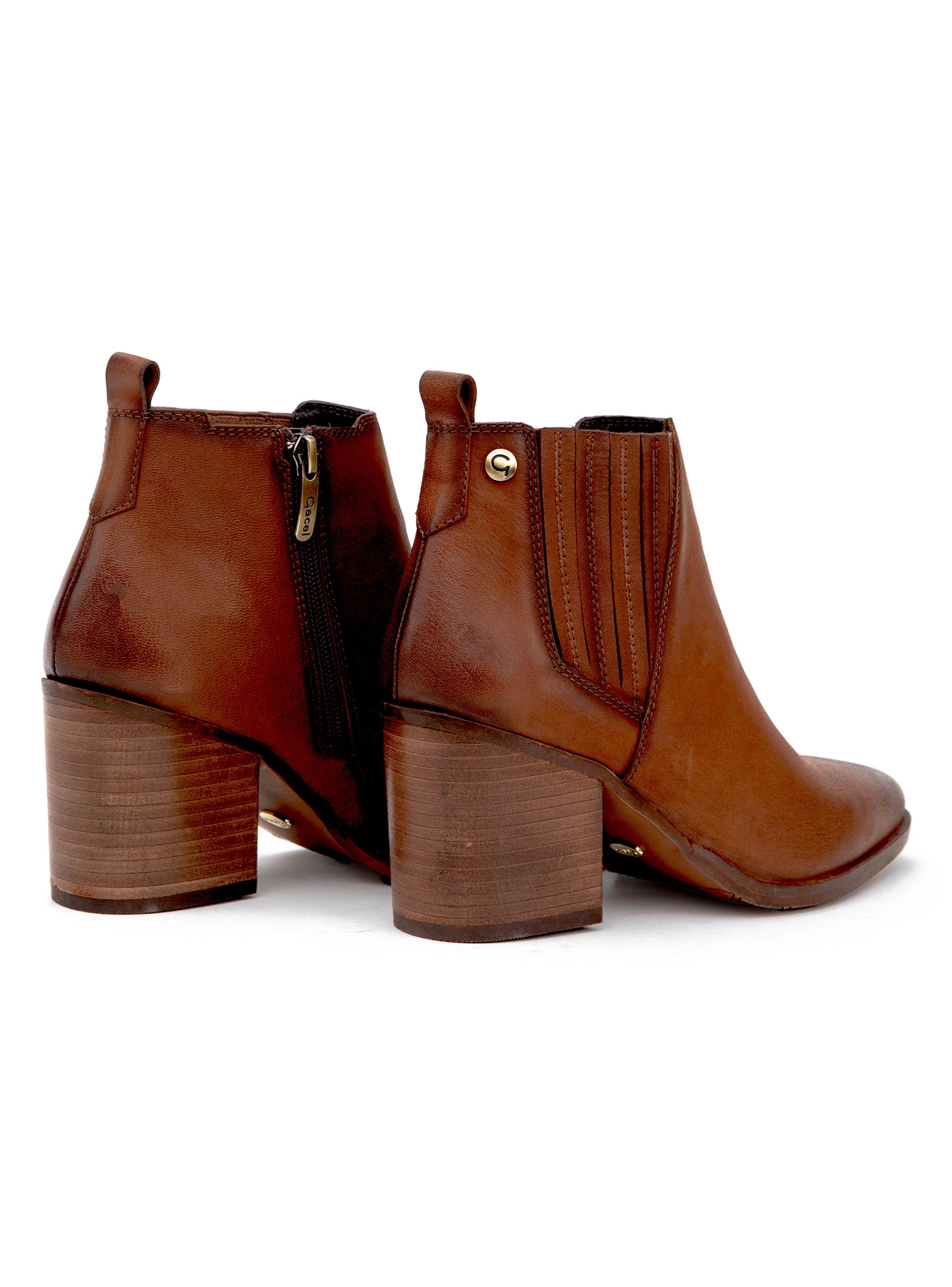 Botín Cuero Bruna660725  Mujer-3