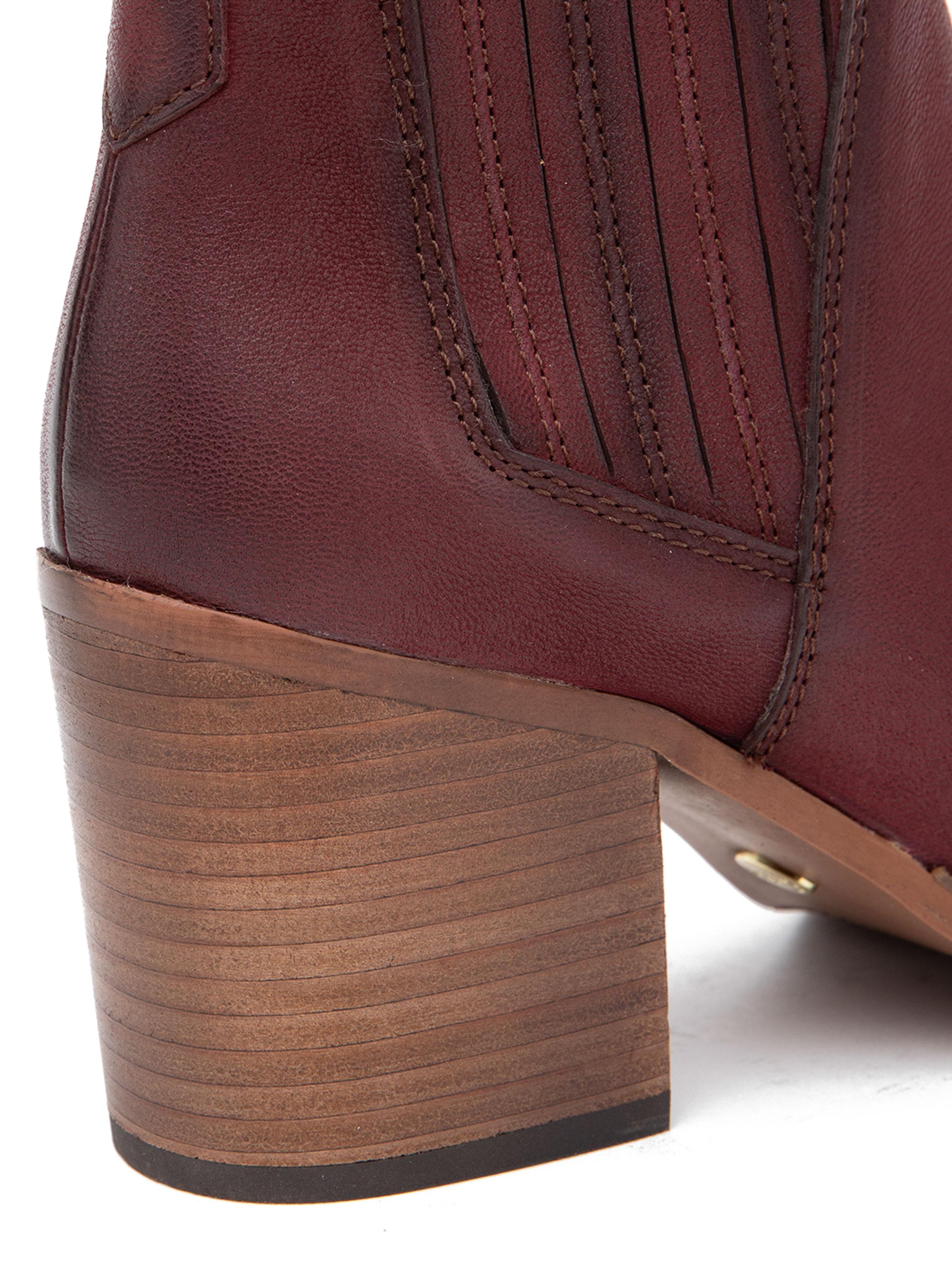 Botín Cuero Bruna 660726 Mujer-4