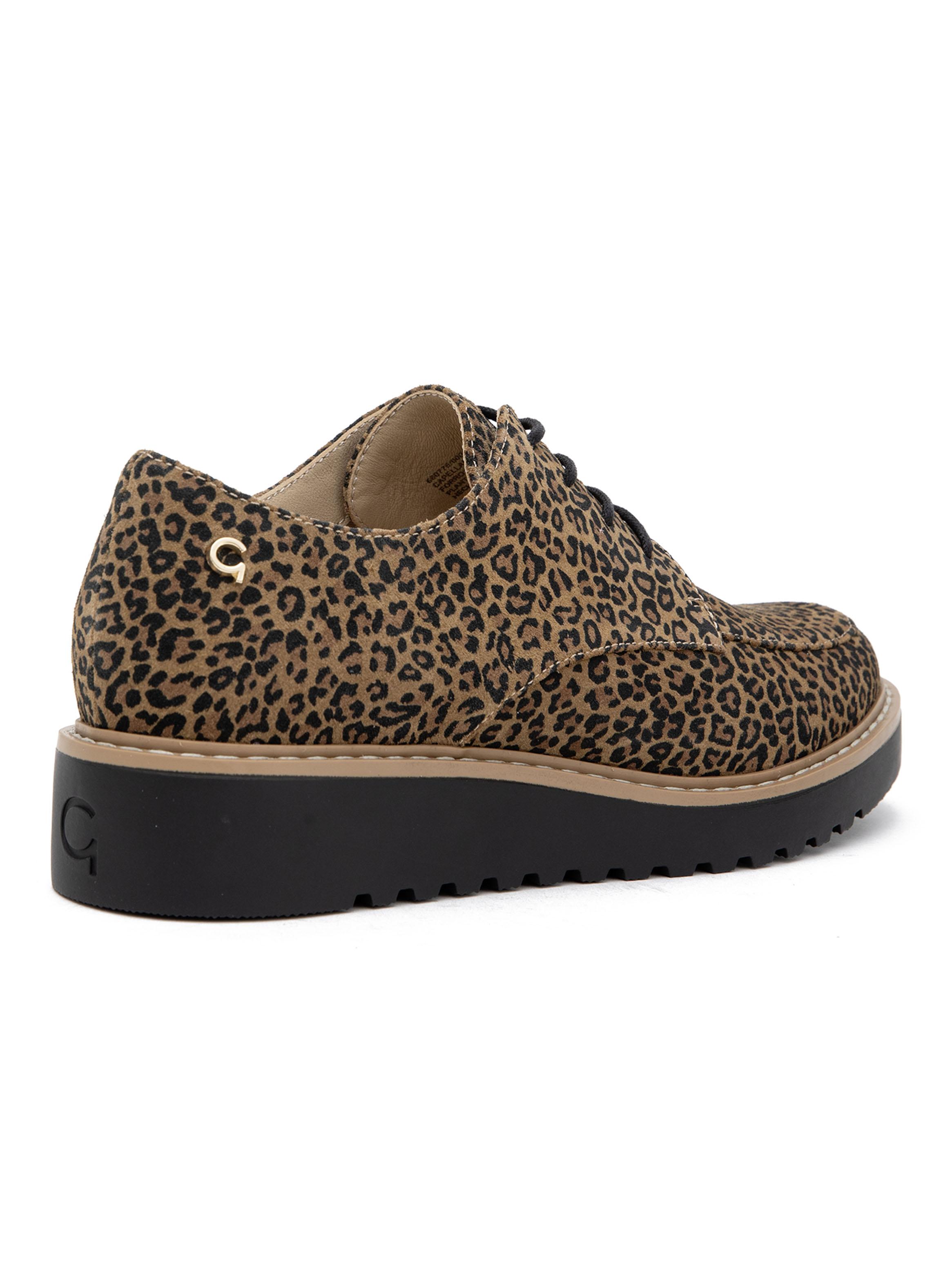 Zapato Casual Animal Print  Cuero Eras 660776  Mujer-3
