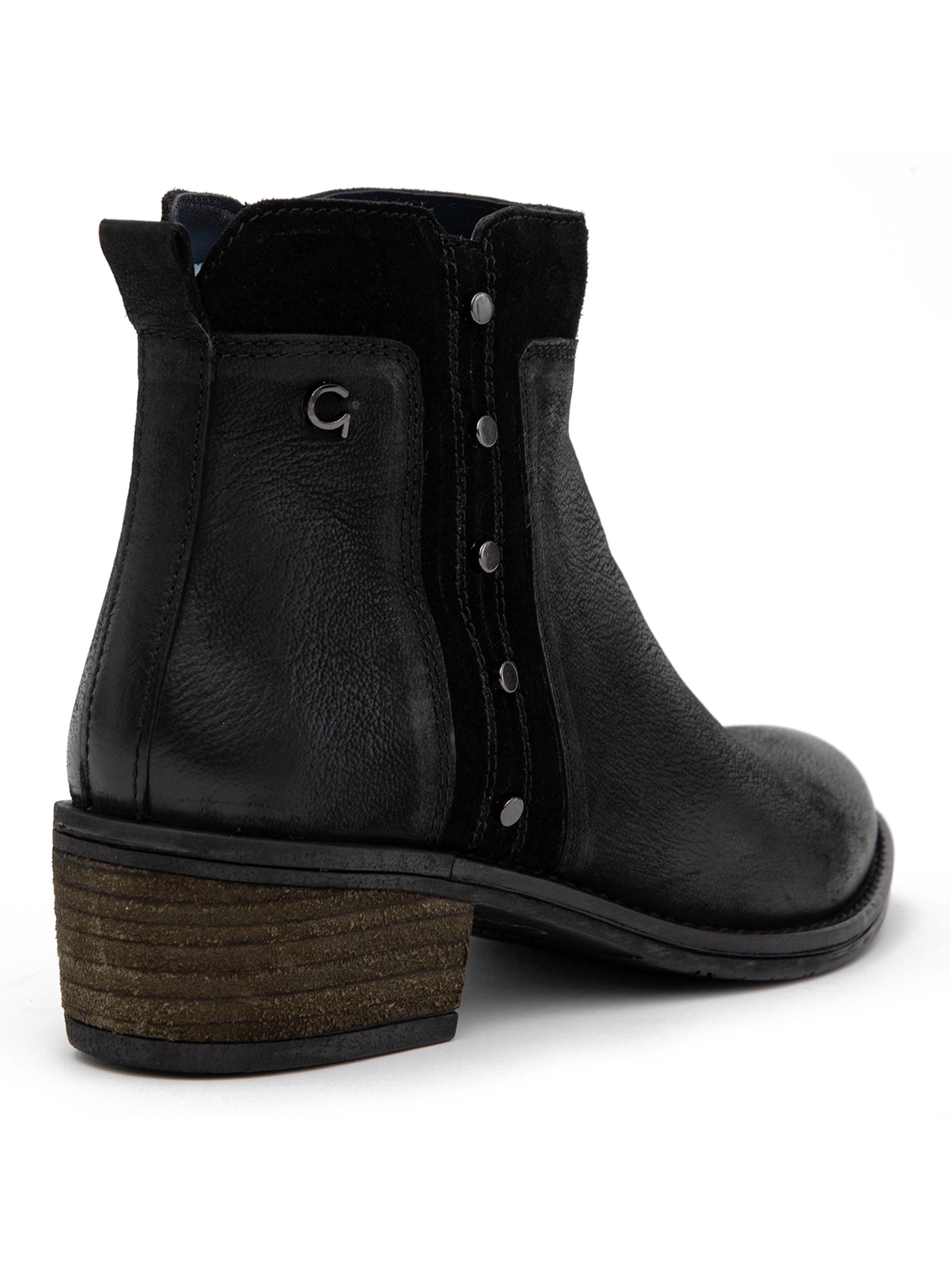 Botín Cuero Gina 660801 Mujer-3