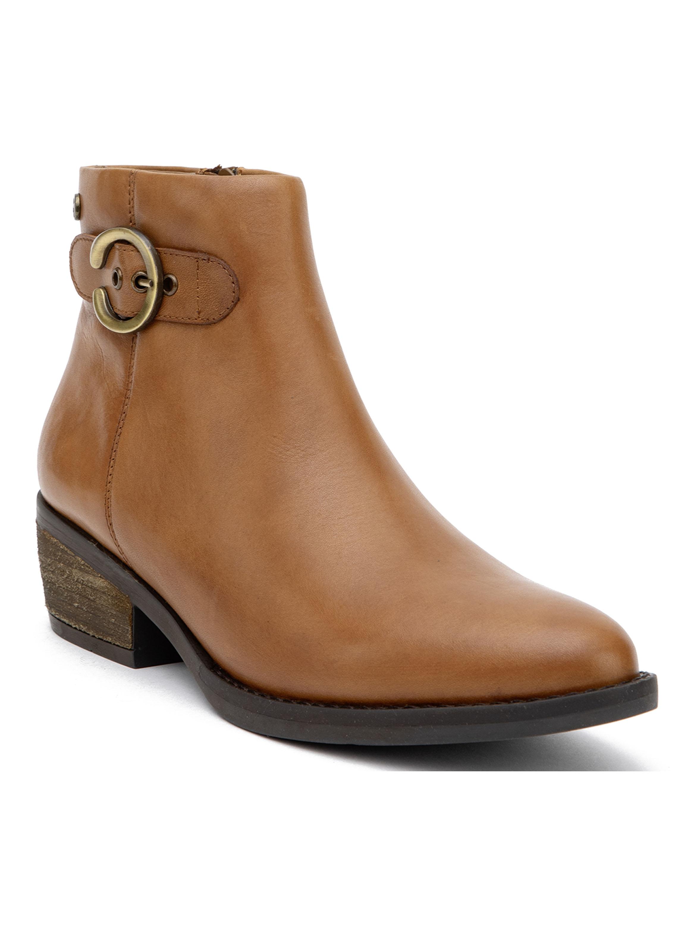 Botín Ginita660811 Cuero  Mujer-2