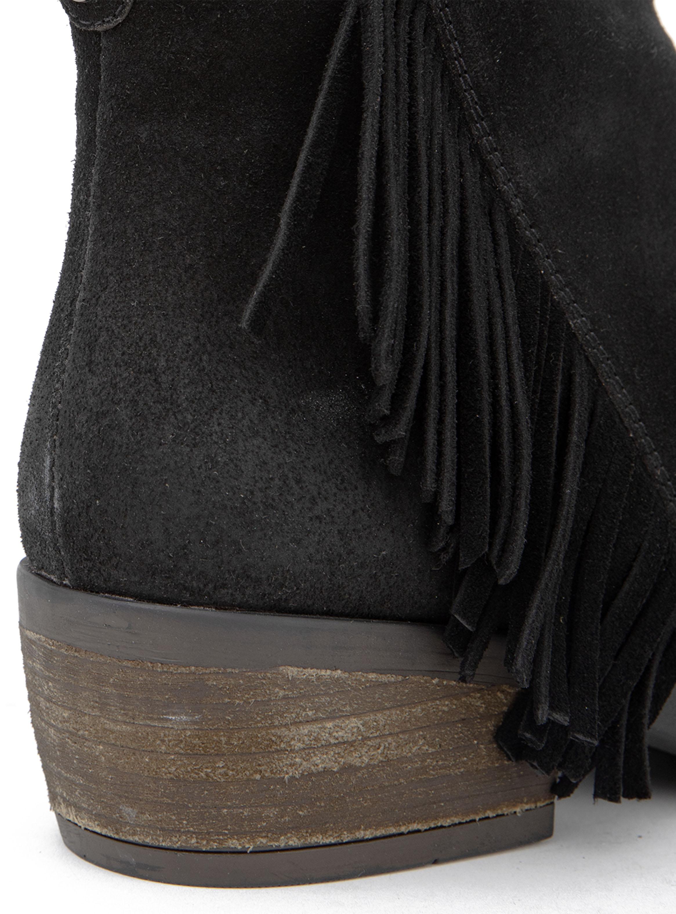 Botín Cuero Ginita 661069 Mujer-4