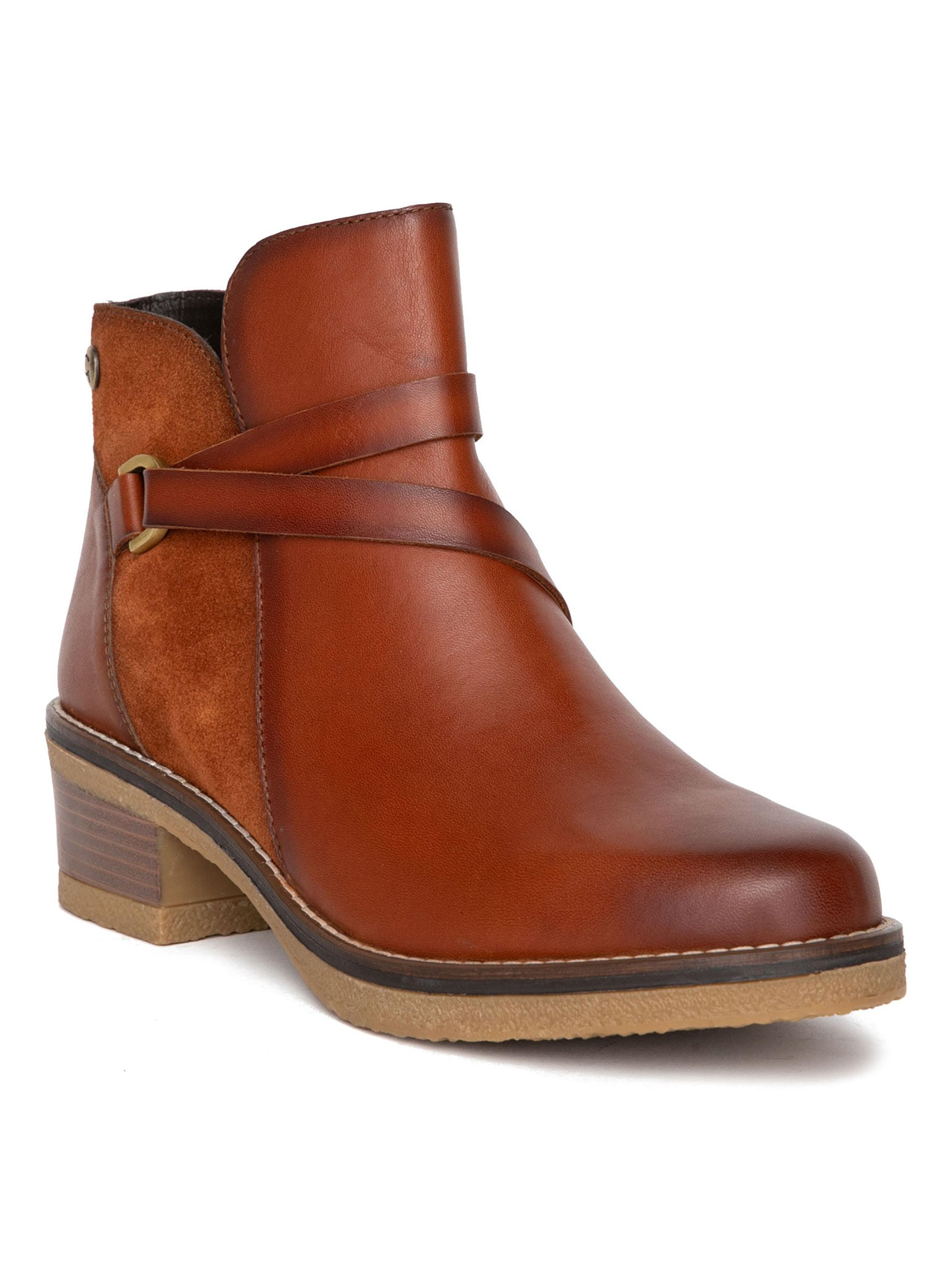 Botín Cuero  Mika 660915 Mujer-2