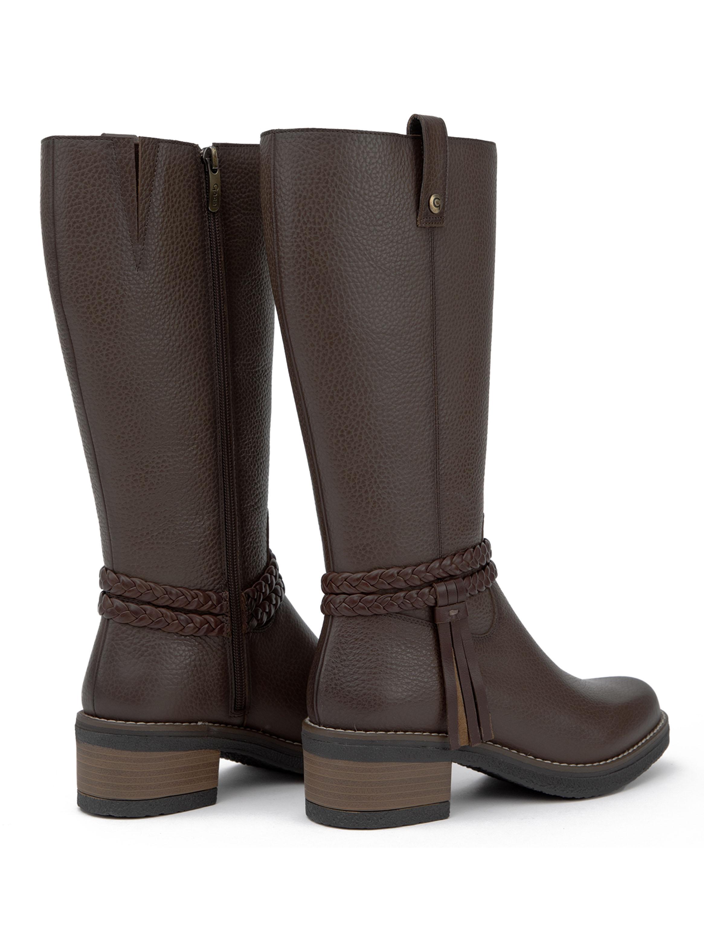 Botín Mika 660913 Cuero Mujer-3