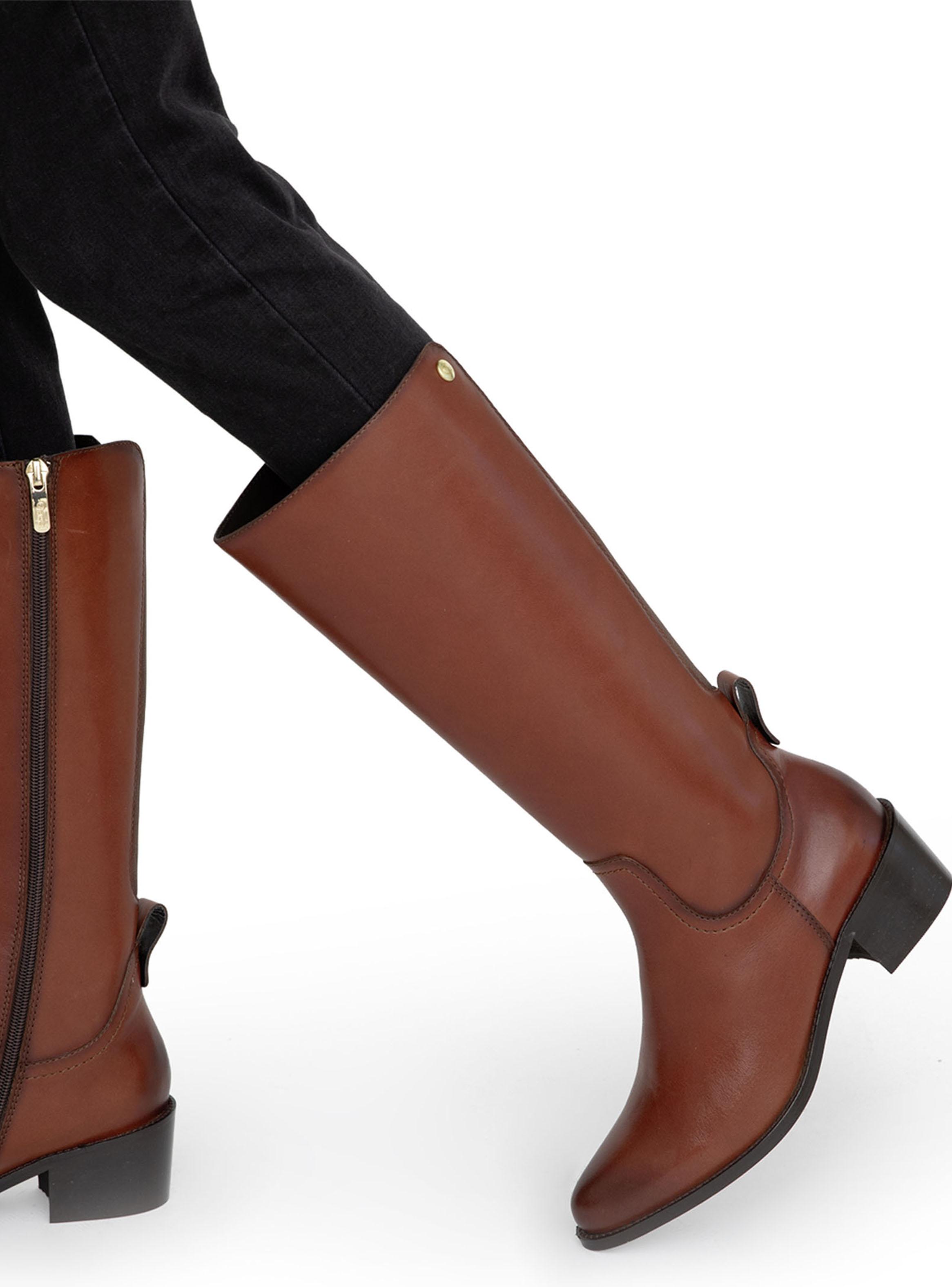 Bota  Montana 660925 Cuero Mujer-0