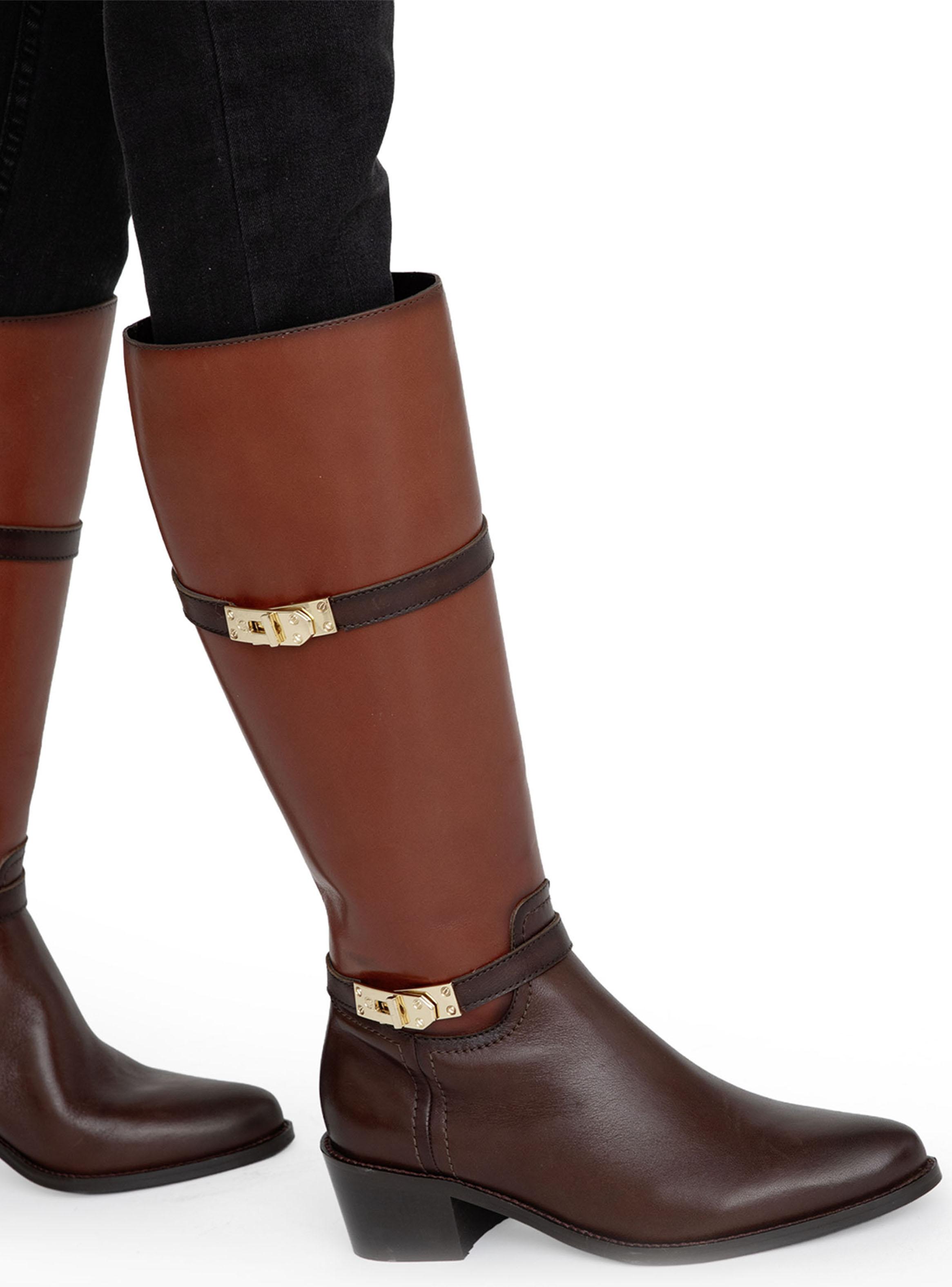 Bota Cuero Montana 660926  Mujer-0