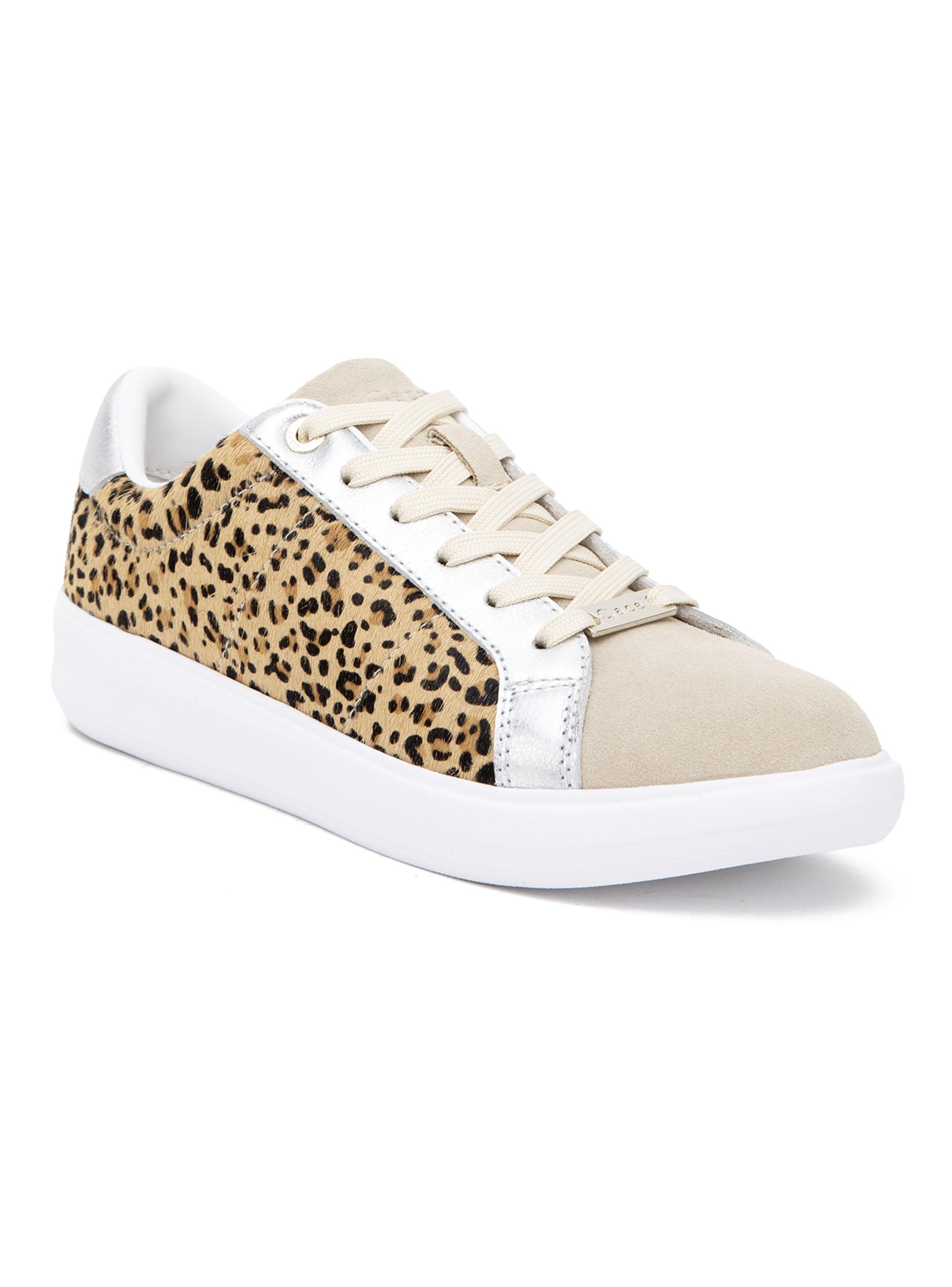 Zapatilla Urbana Print Leopardo Cuero Rosalia 660997 Mujer-2