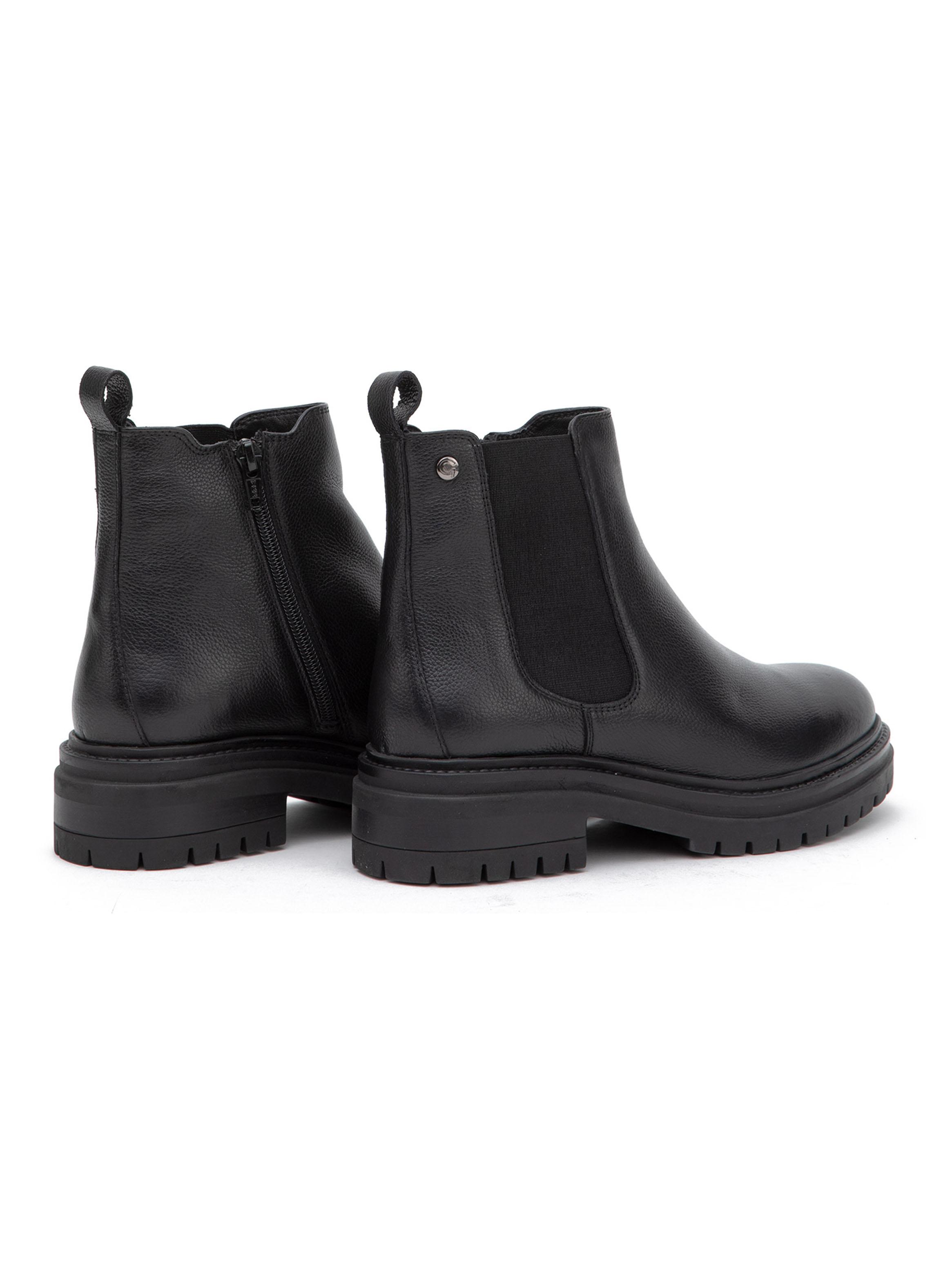 Botín Timothy661029 Cuero Mujer-3