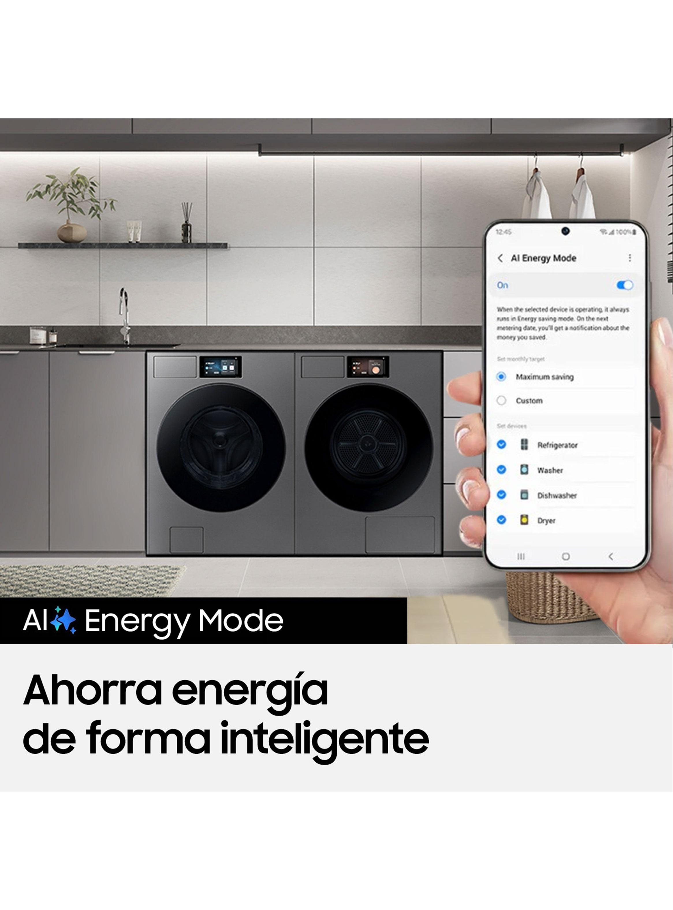 Lavadora + Secadora Frontal 25/17 kg Bespoke con IA Wifi 2025-6