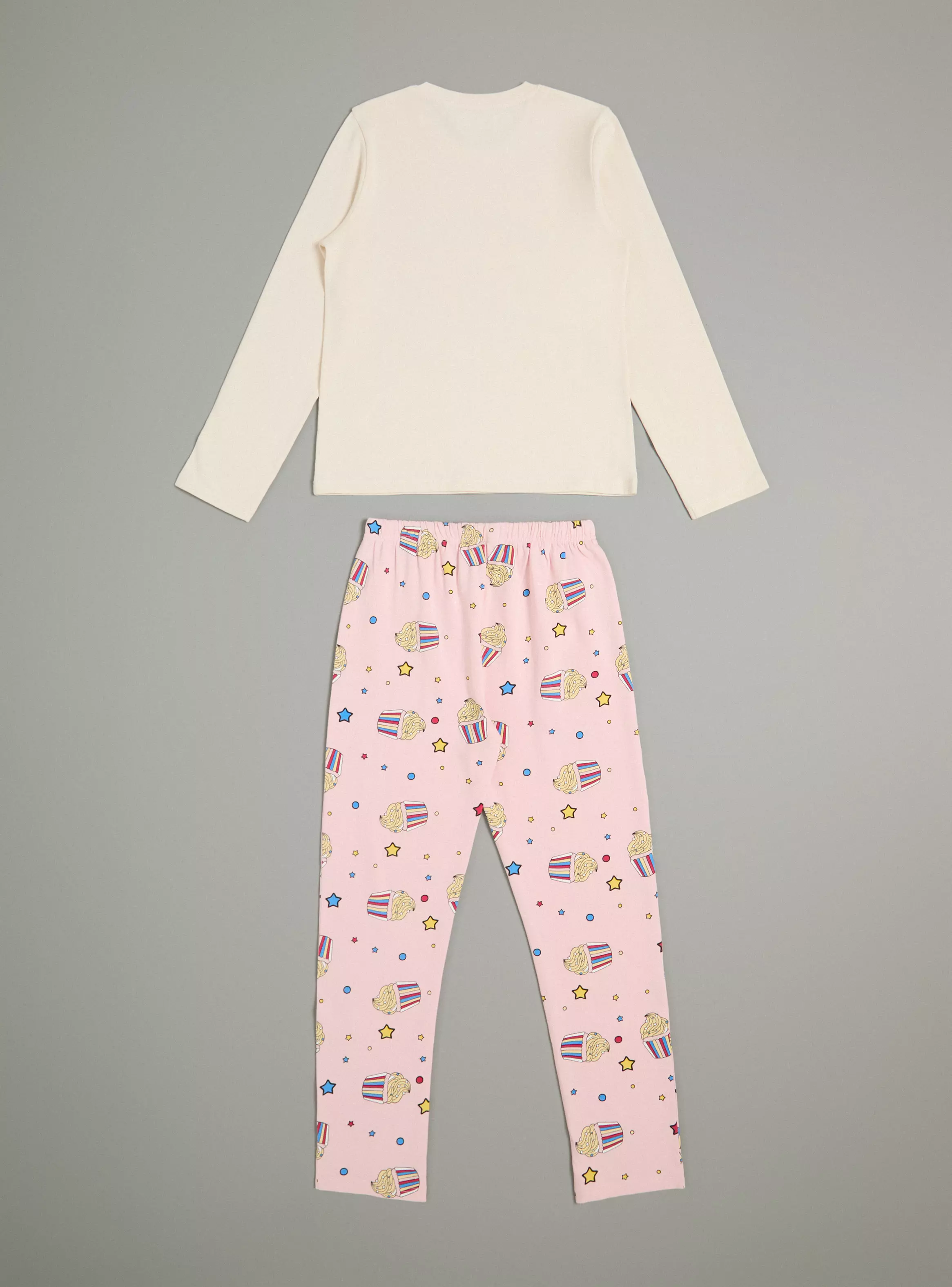 Pijama Junior con Estampado Detalles con Glitter-2