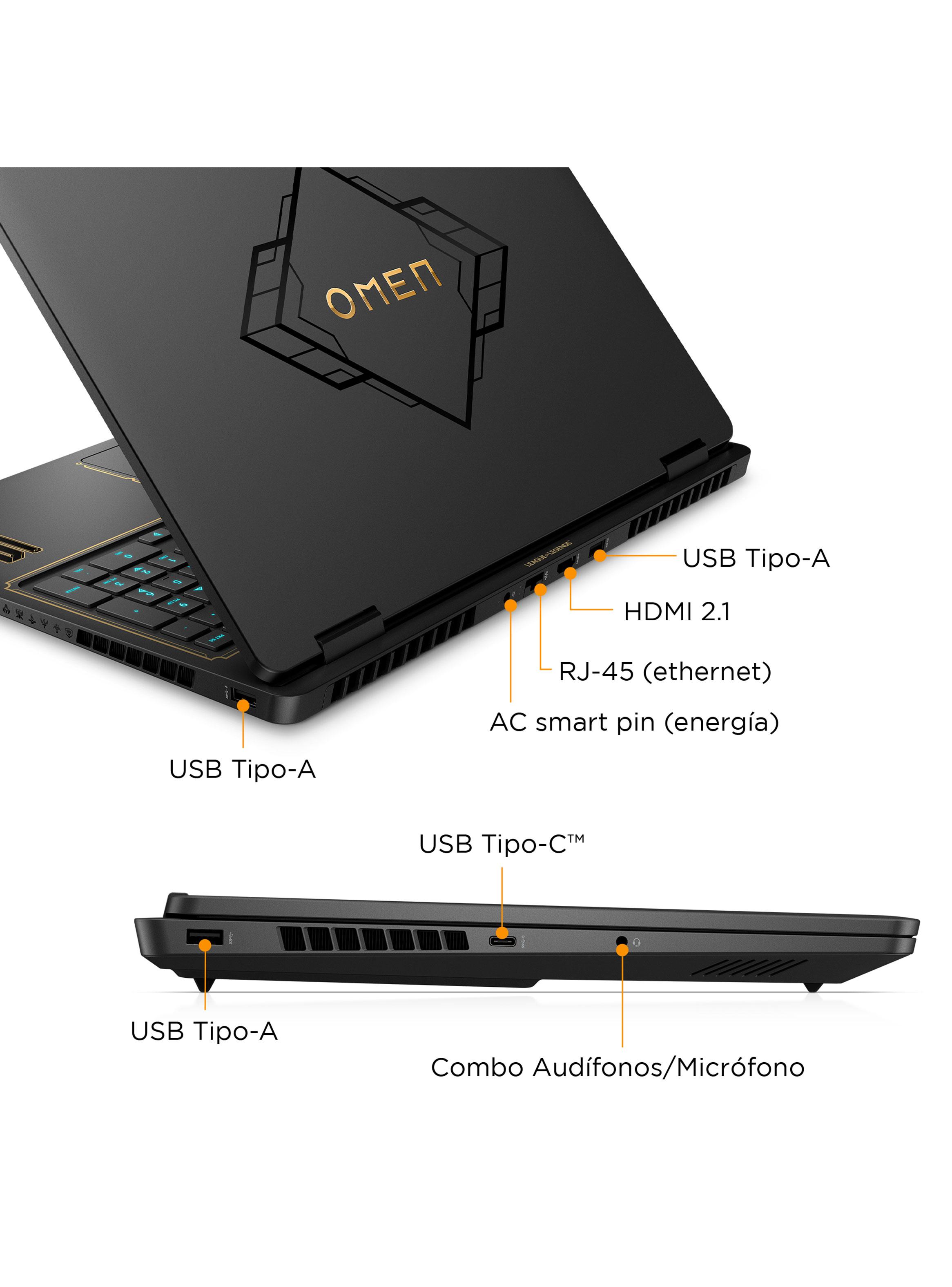 Notebook Gamer Omen Intel Core i7 16GB RAM 1TB SSD RTX 5060 16' 240Hz League of Legends Ed Limitada-6