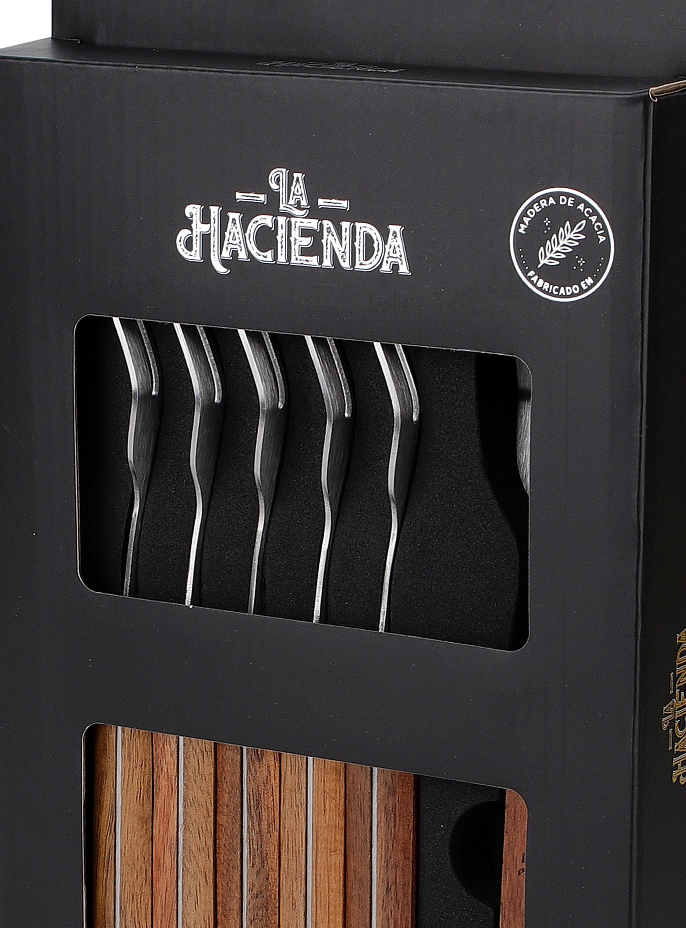 Set de 6 Tenedores Mango Madera-1
