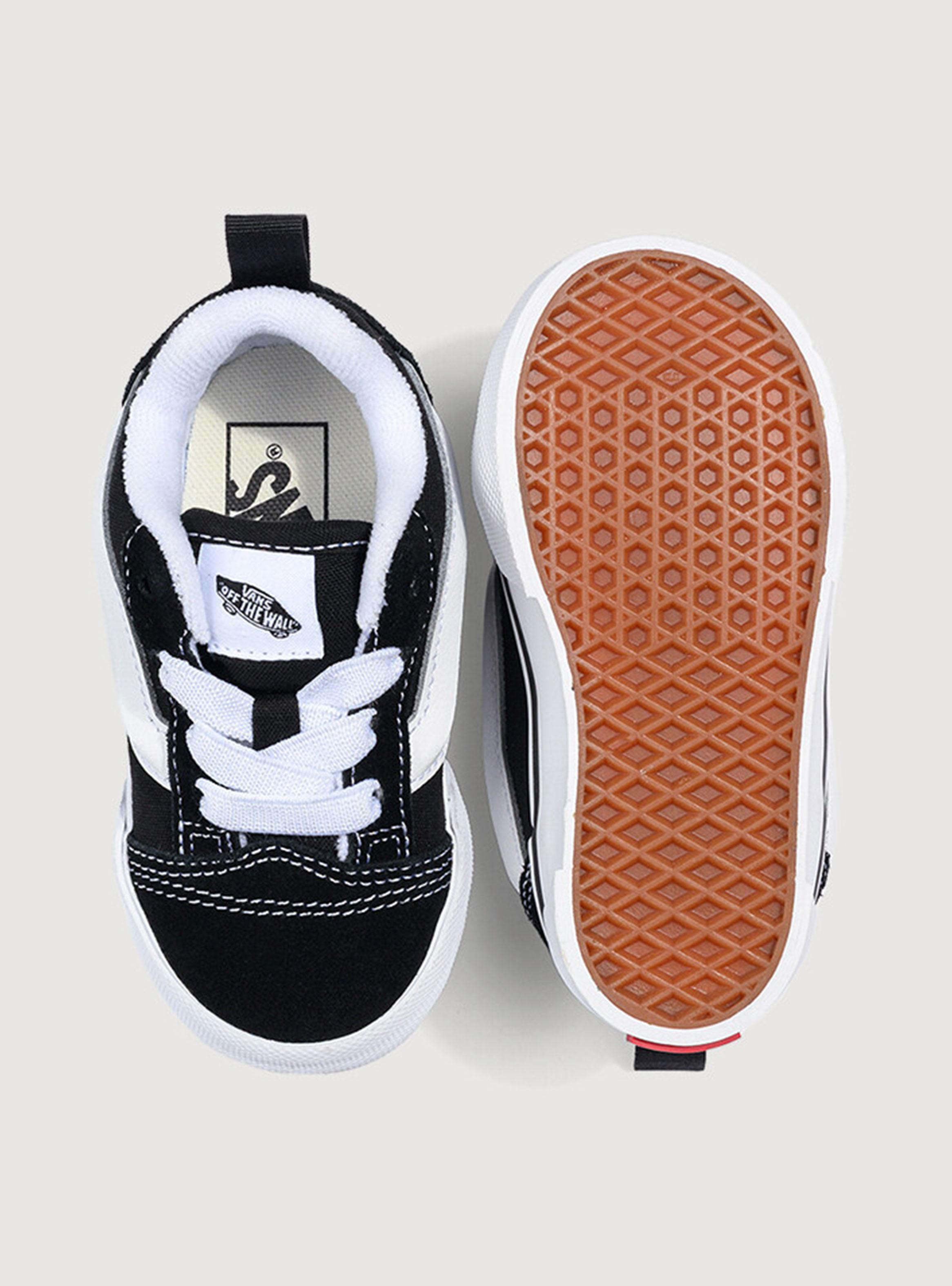 Zapatilla Urbana Black Knu Skool Elastic Lace Niños-2