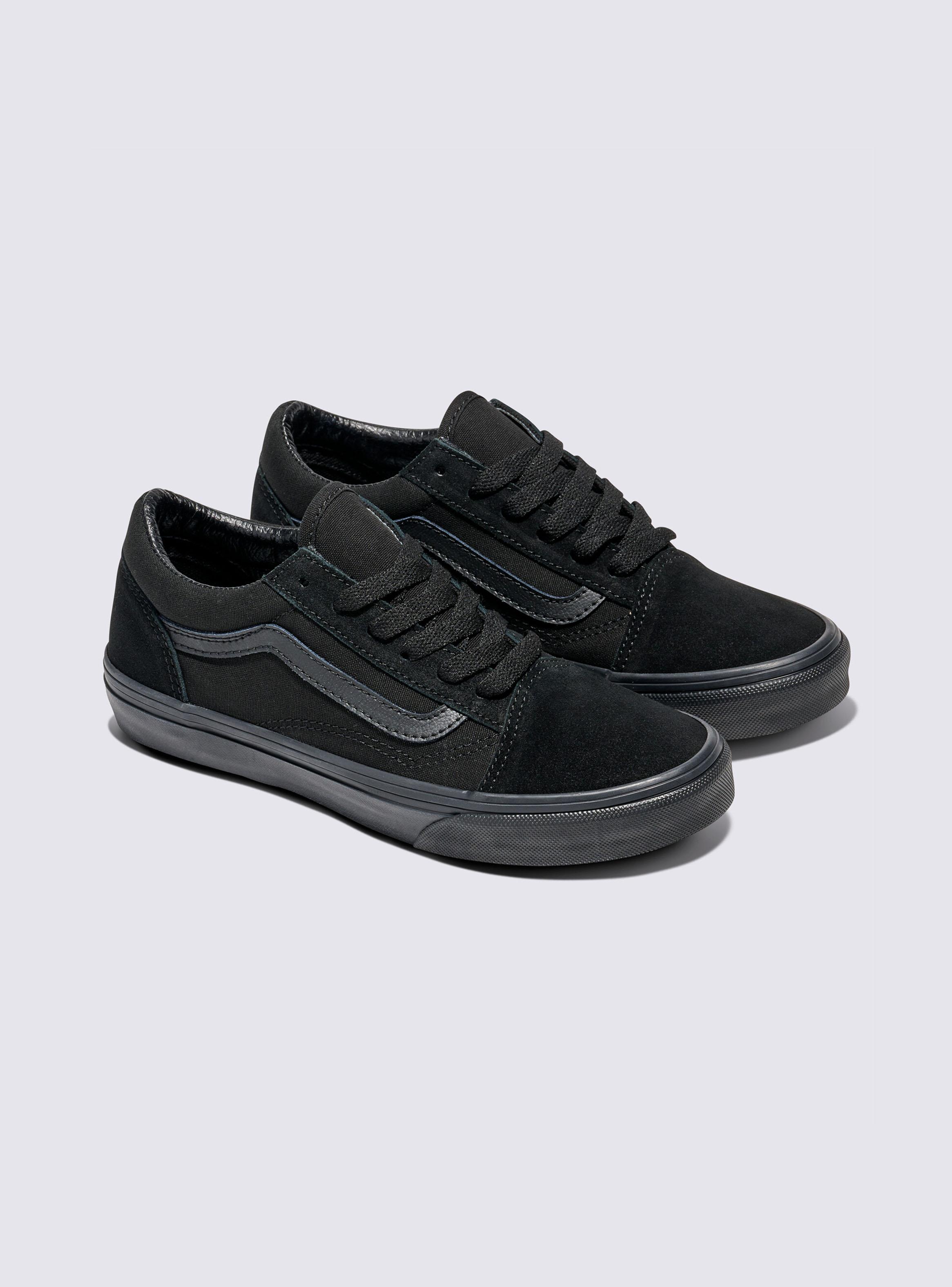 Zapatilla Urbana Negra Old Skool Niños-1