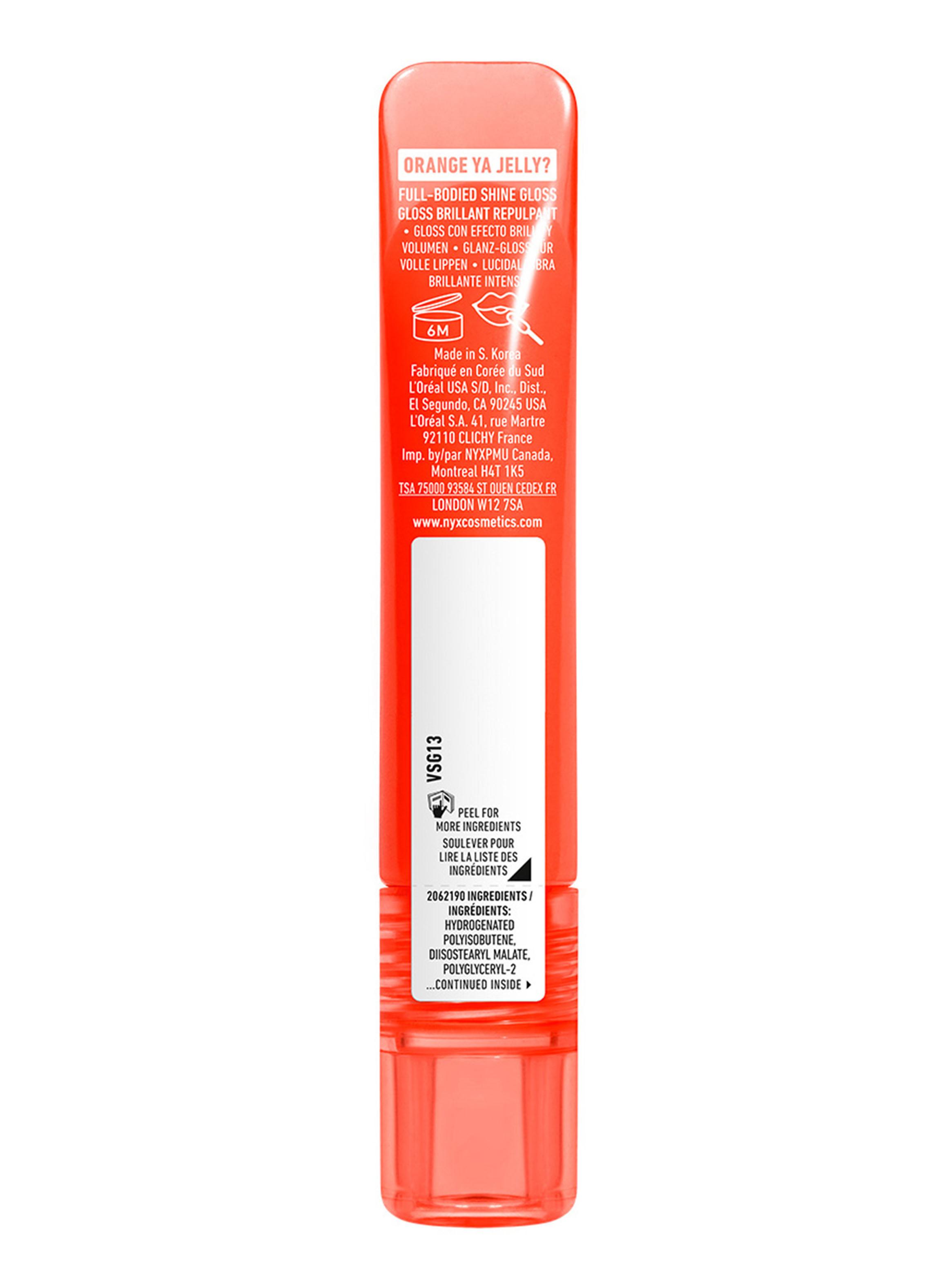 Lip Gloss Jelly Job Efecto Volumen Orange Ya Jelly 7.5 ml-4