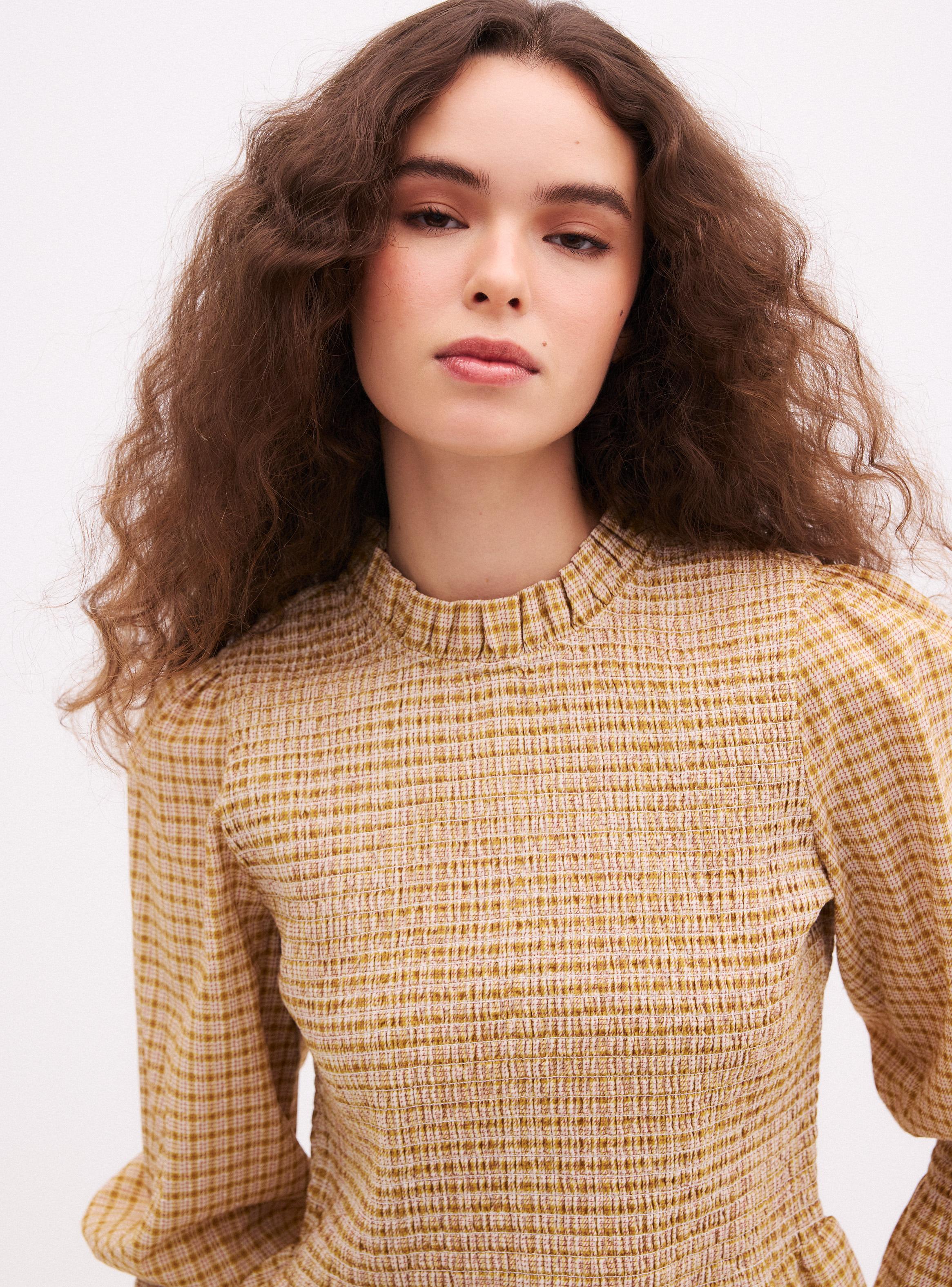 Blusa Panal Cuello Redondo-2