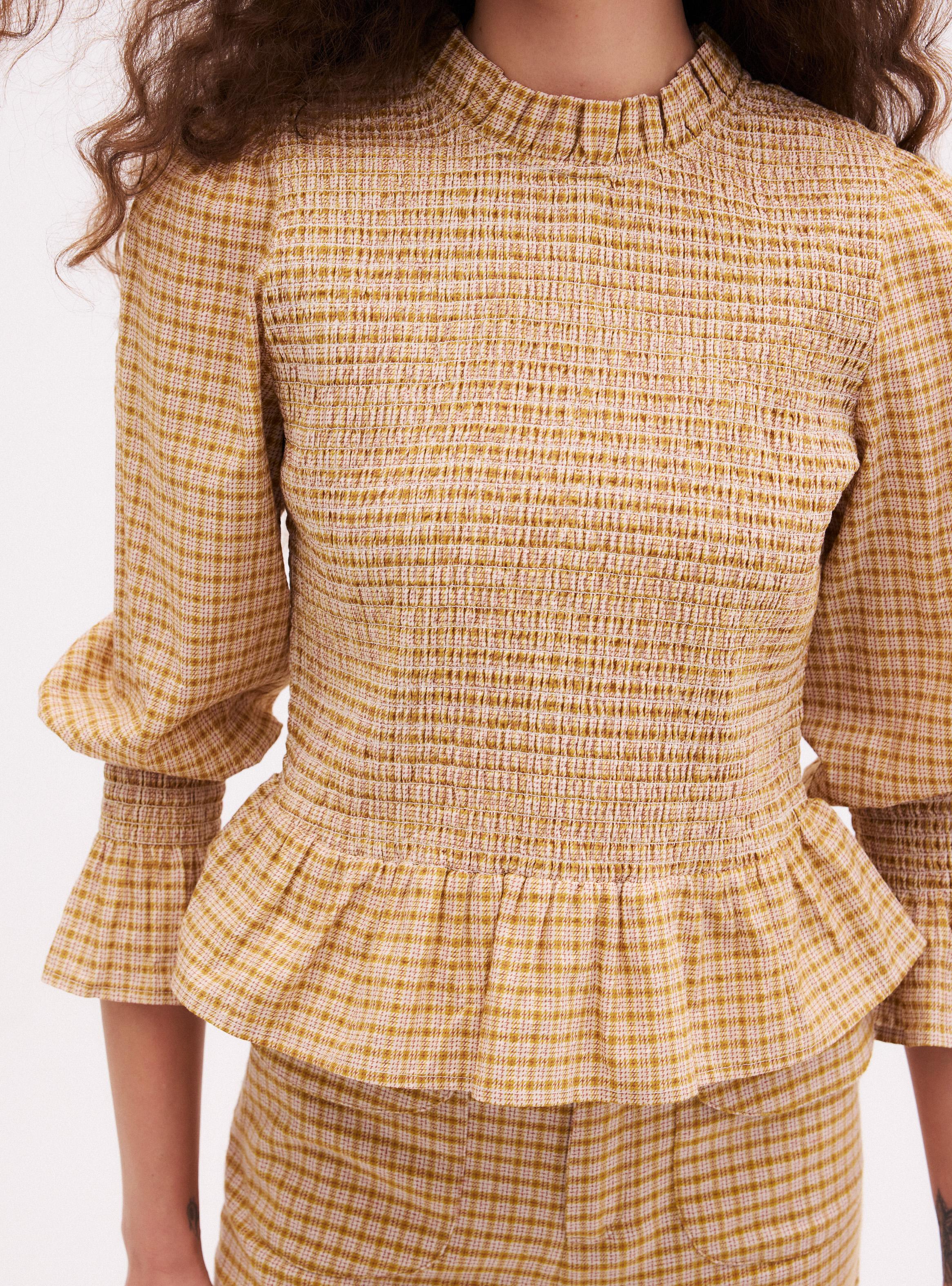 Blusa Panal Cuello Redondo-3