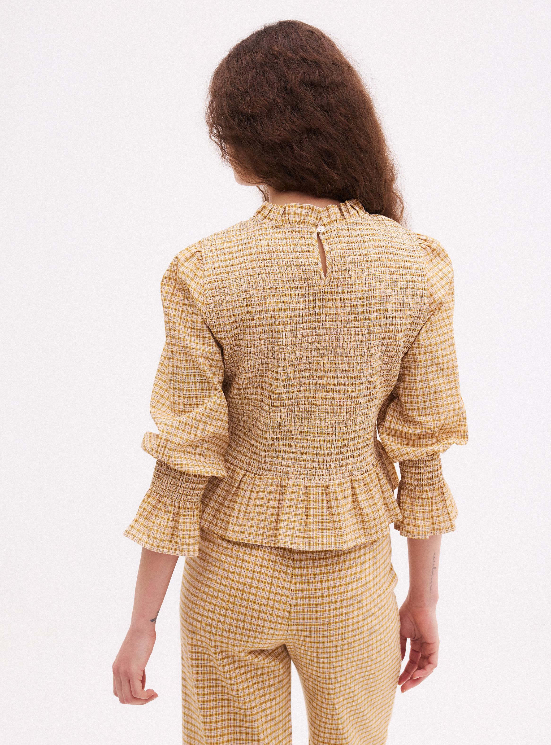 Blusa Panal Cuello Redondo-1