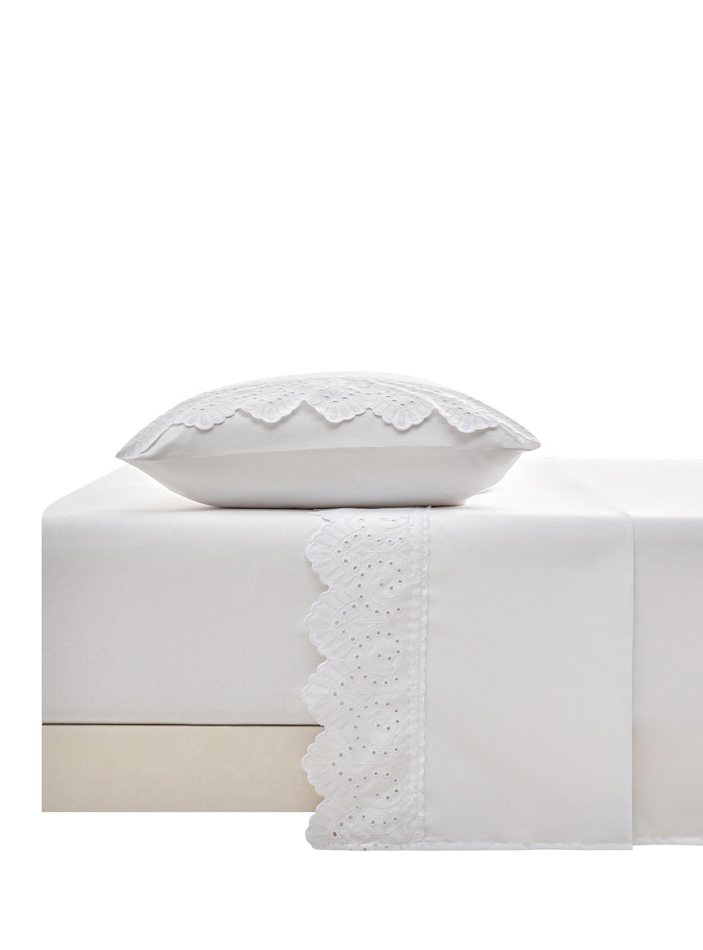 Juego de Sábanas 1 Plaza Broderi-0