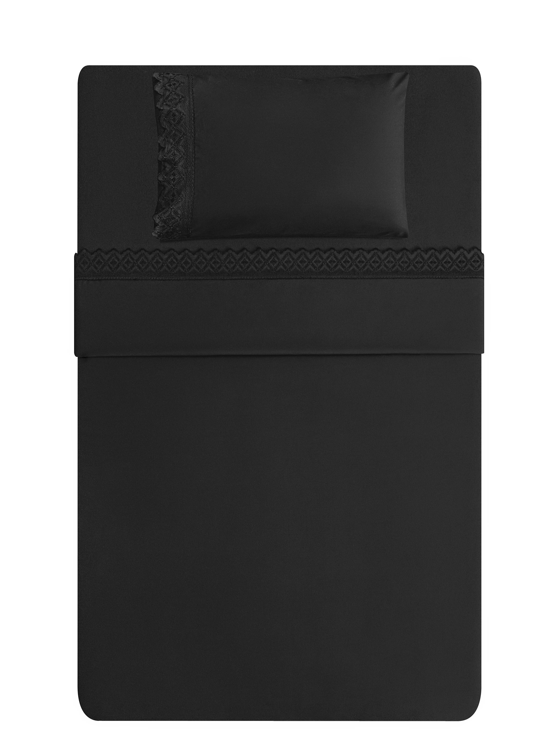 Juego de Sábanas 1 Plaza Macramé-3