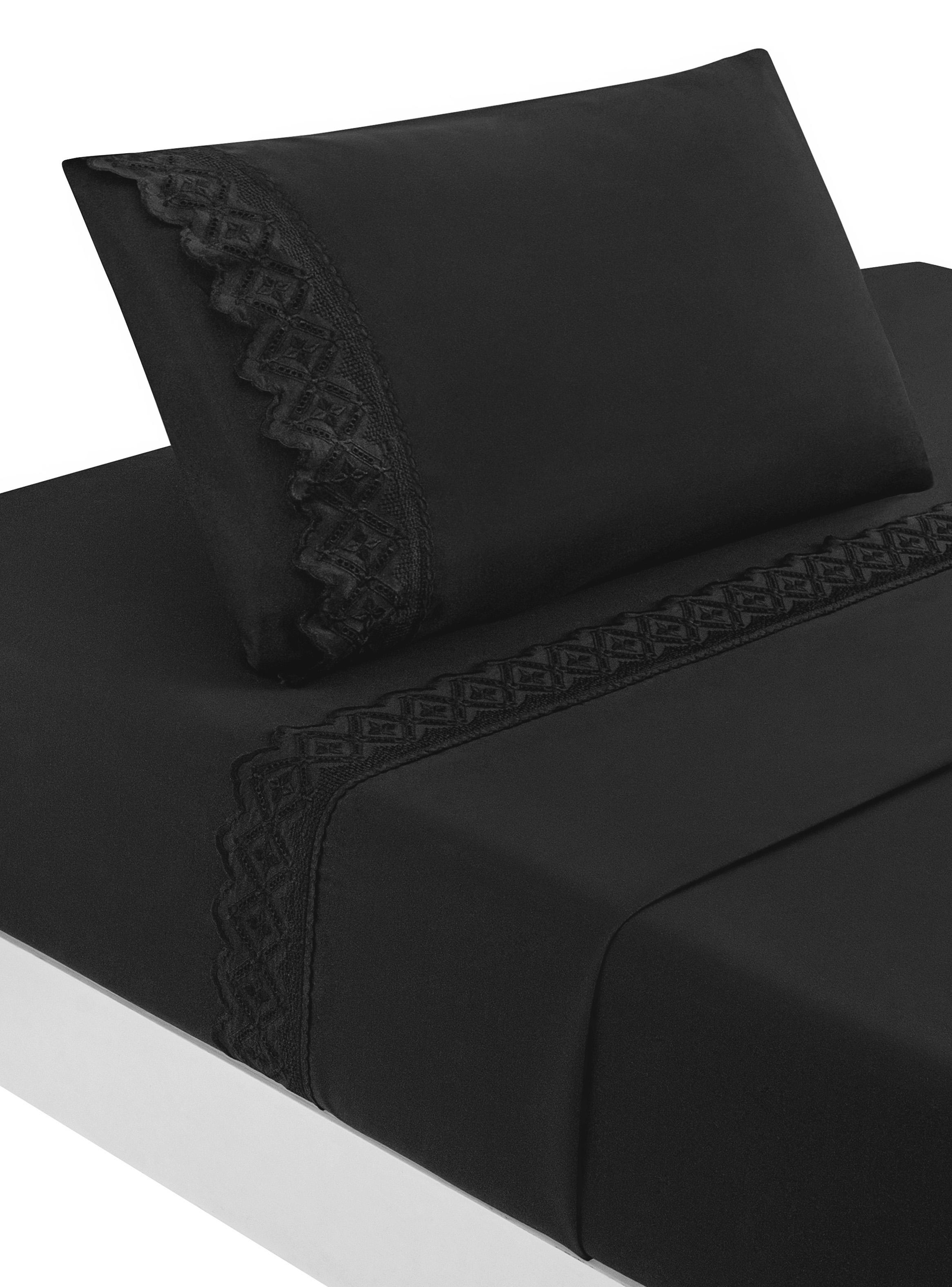 Juego de Sábanas 1.5 Plazas Macramé-1