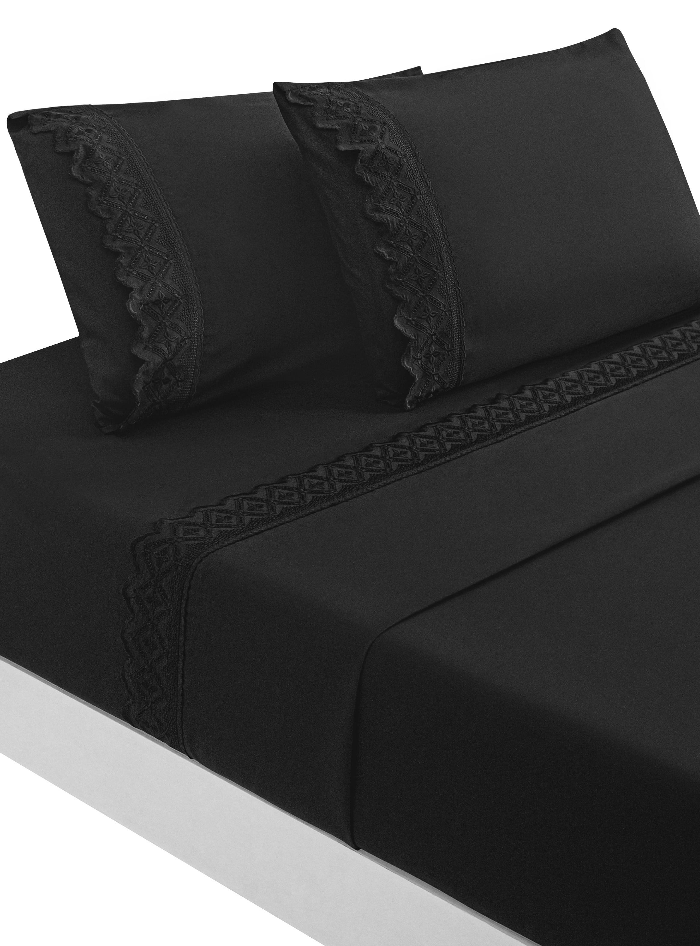 Juego de Sábanas King Macramé-1