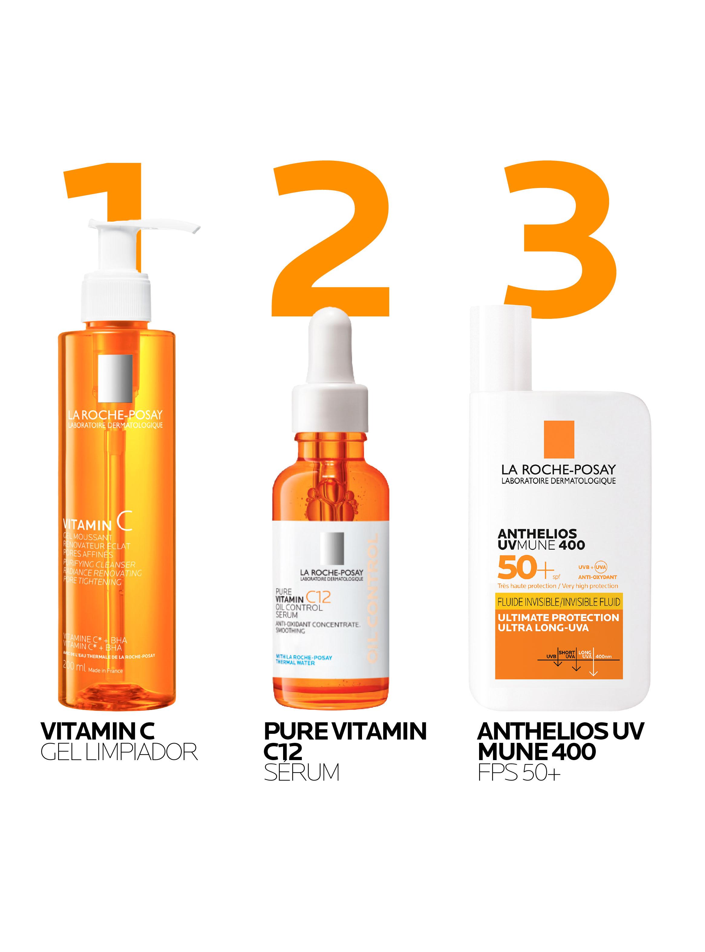 Vitamin C Limpiador La Roche-Posay 200 ml-5