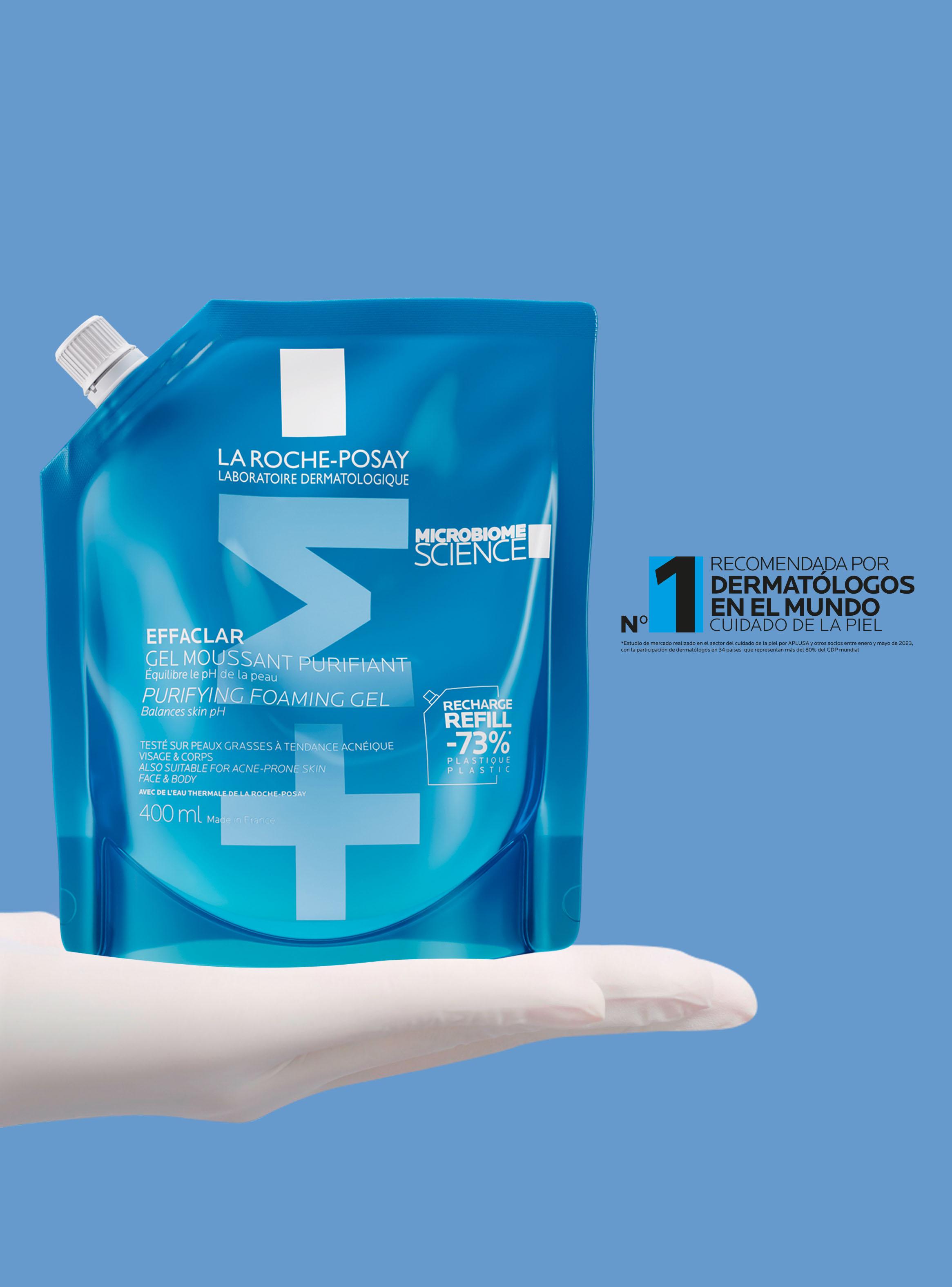 Effaclar Gel +M Limpiador Purificante Refill 400 ml-4