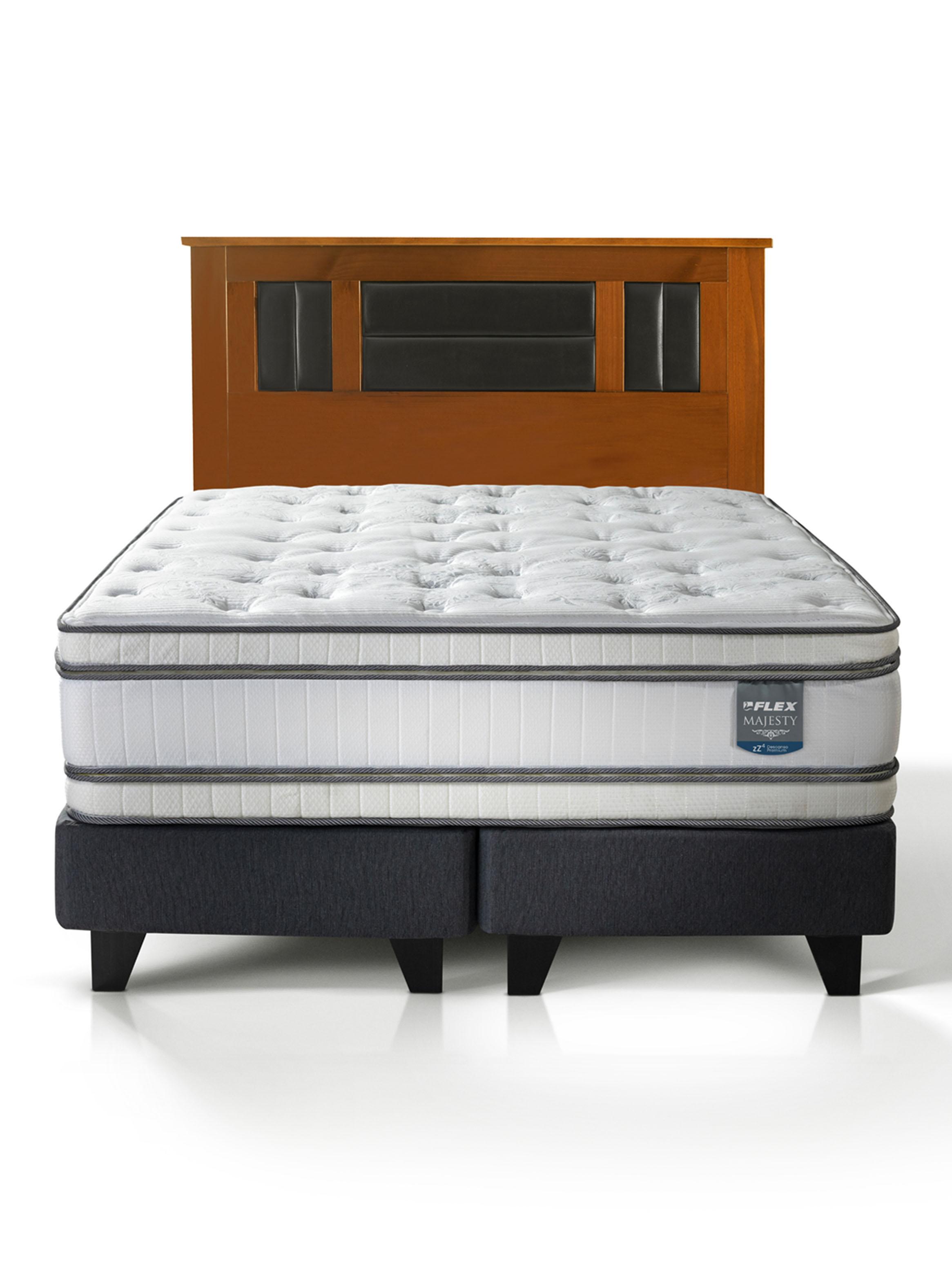 Cama Europea Majesty 2 Plazas + Respaldo Lorraine-2