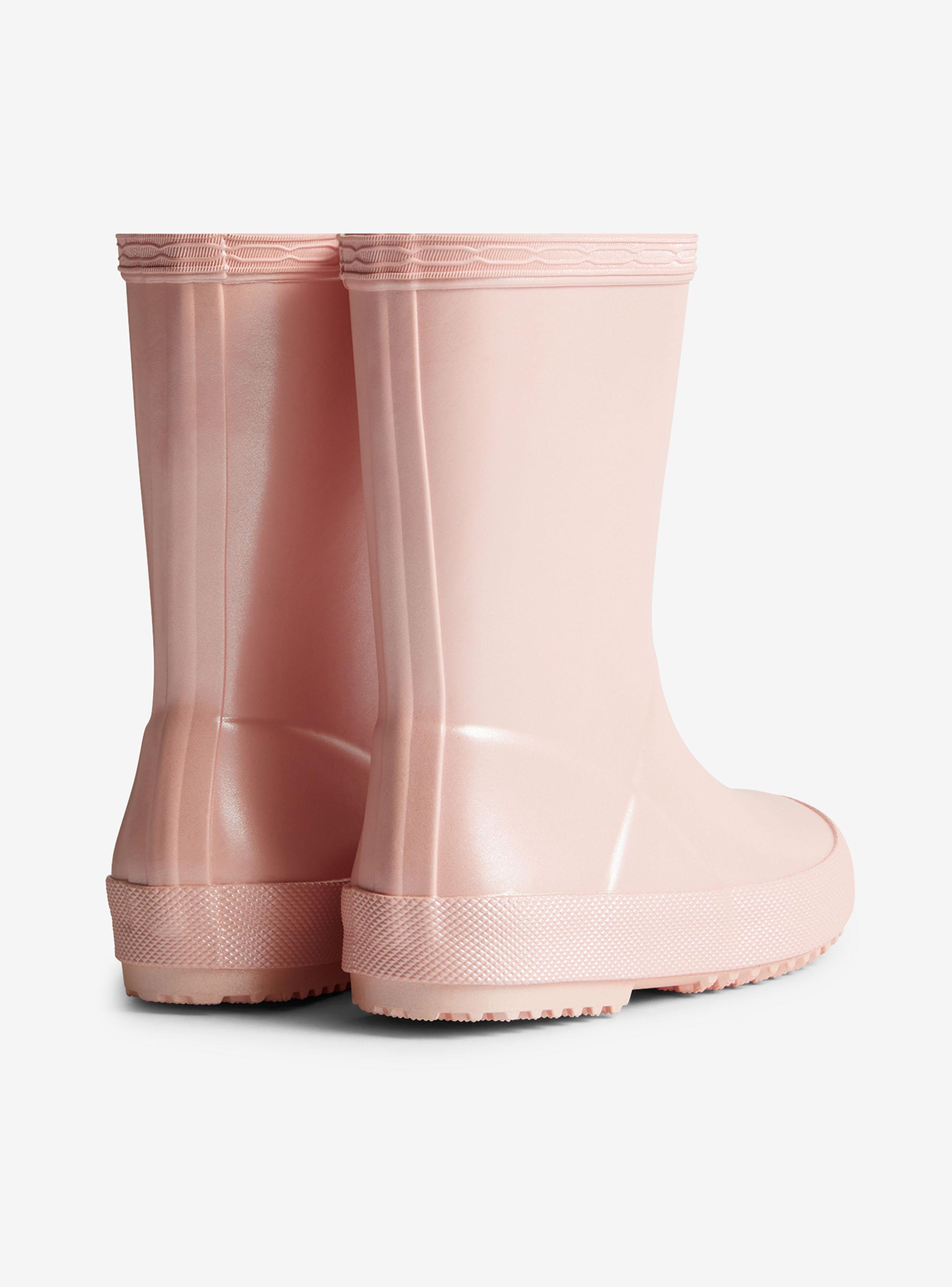 Bota de Agua Lisa Infantil Niña-2