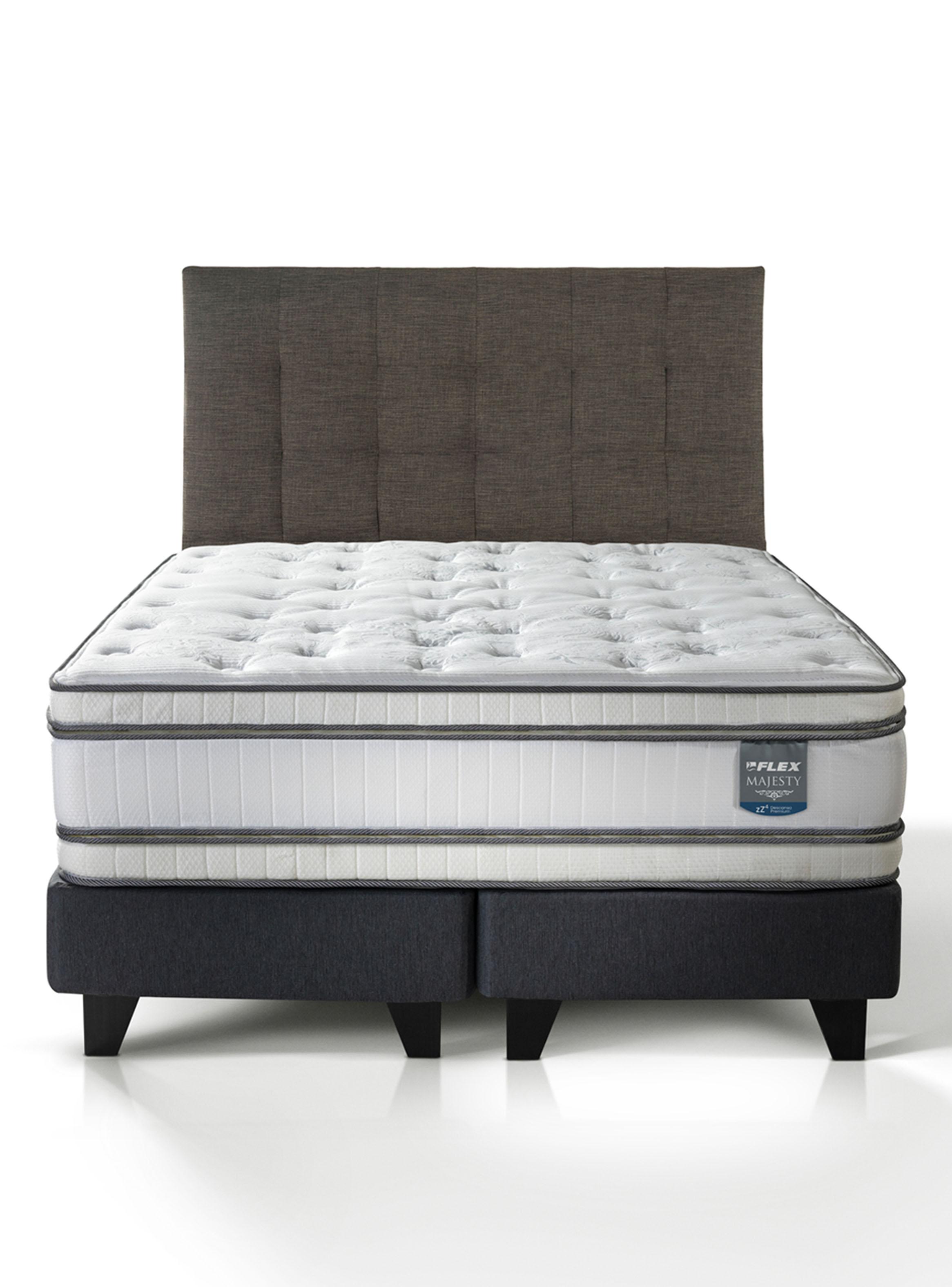 Cama Europea Majesty King + Respaldo Design-2