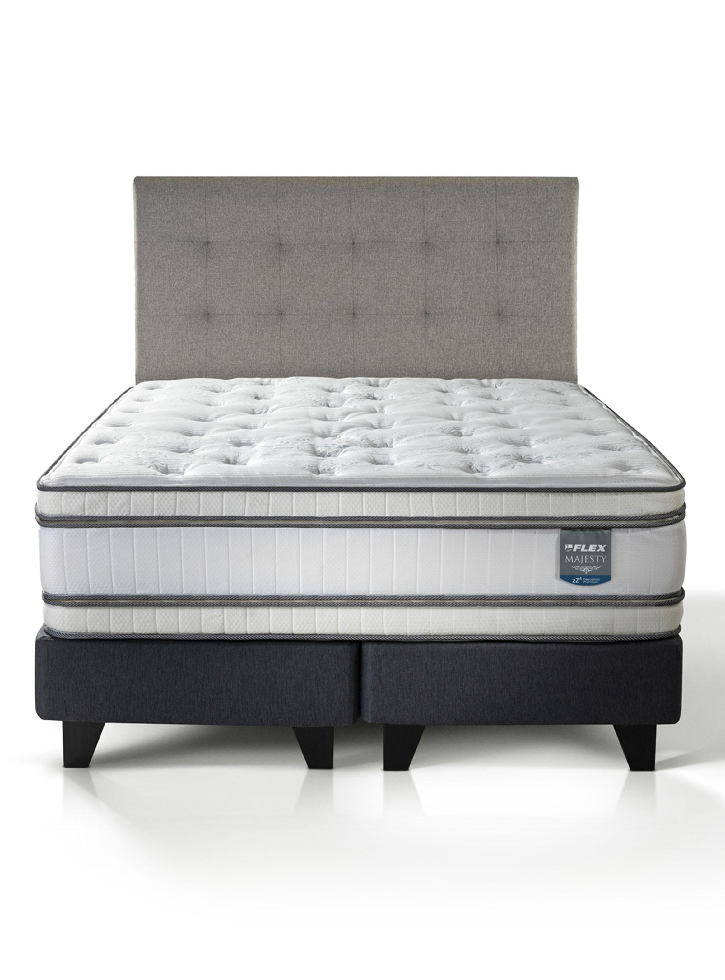Cama Europea Súper King Majesty + Respaldo Design-2