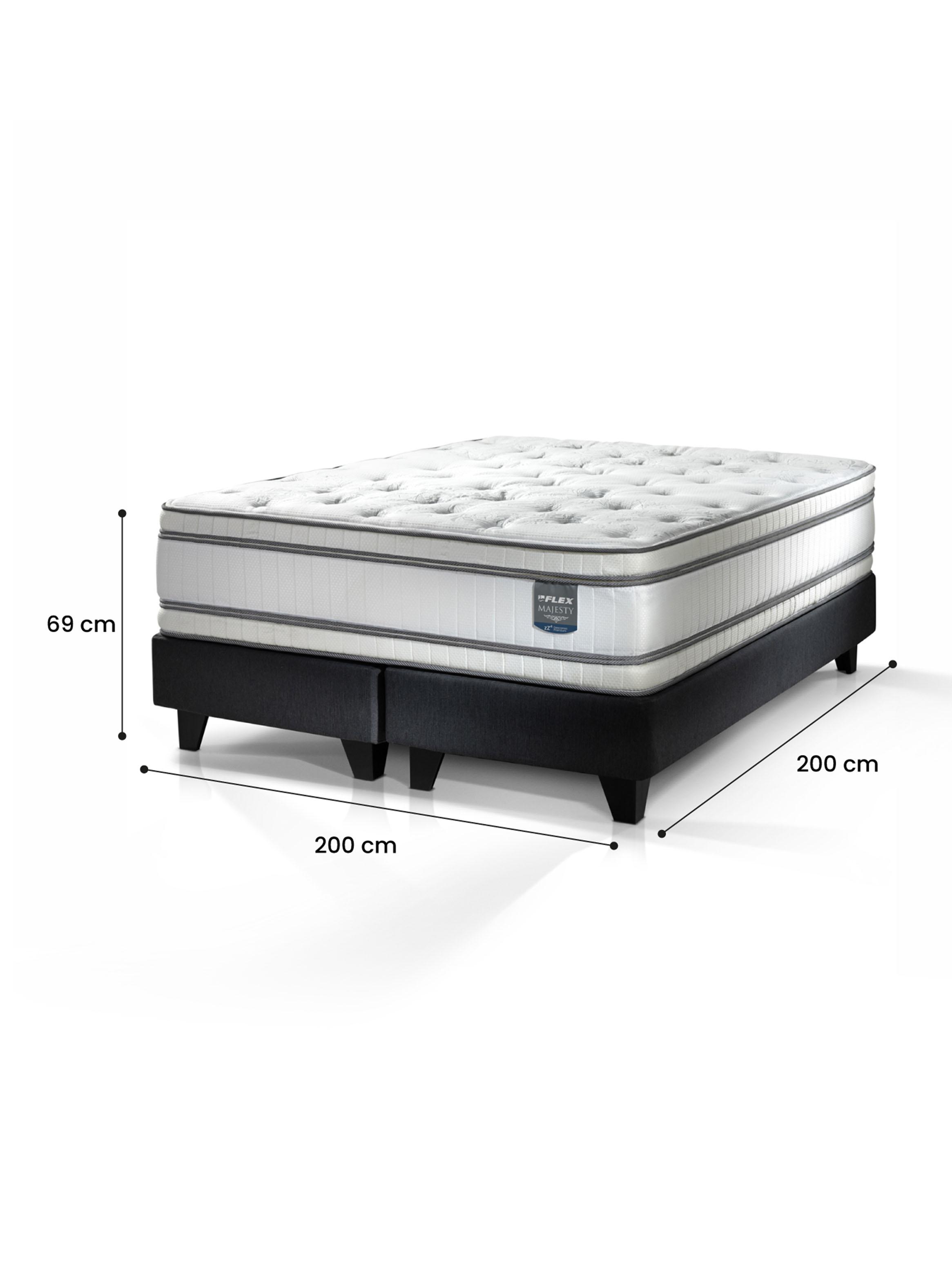 Cama Europea Majesty Súper King Base Dividida-1